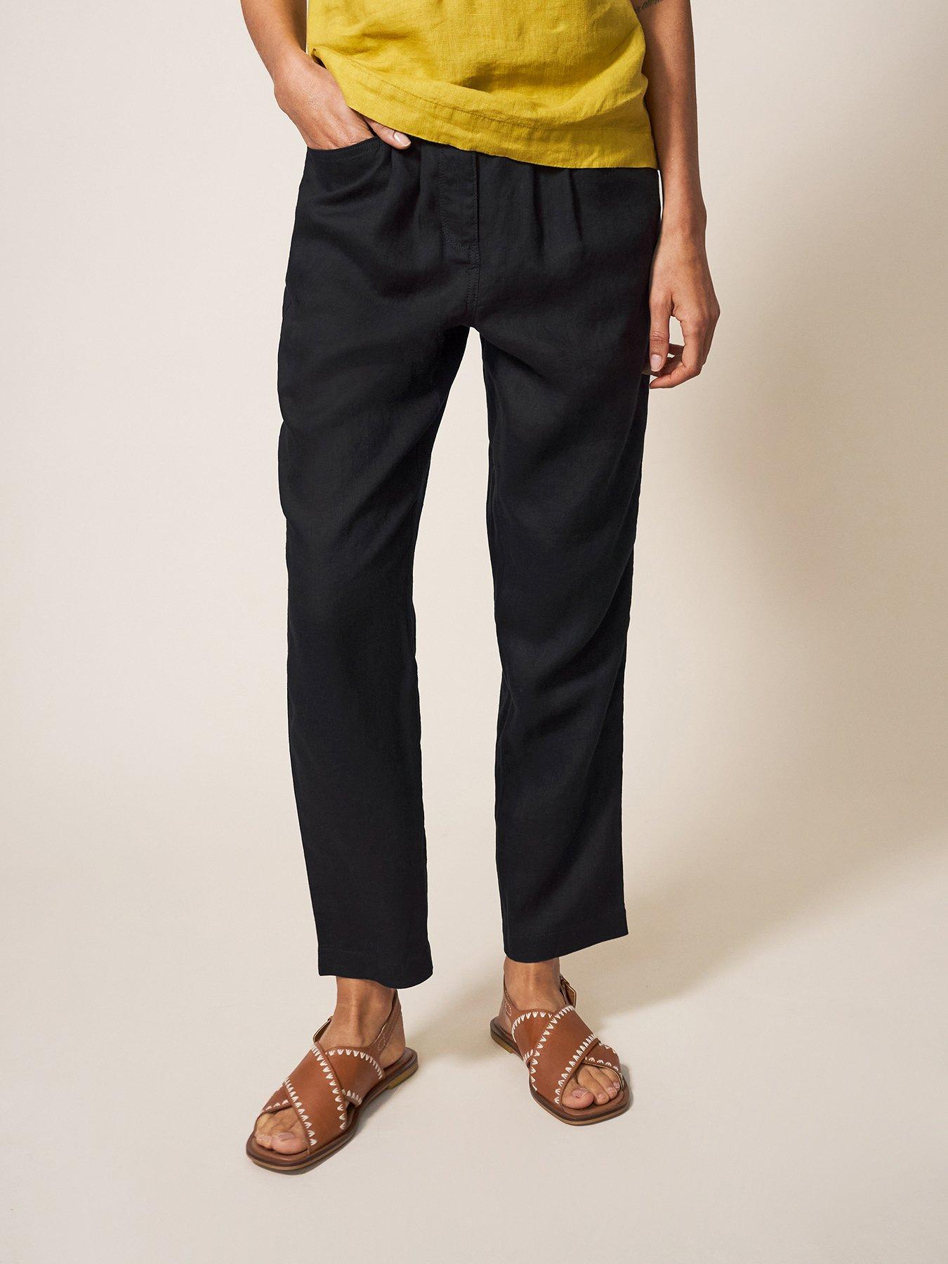 white-stuff-rowena-linen-trouser-black