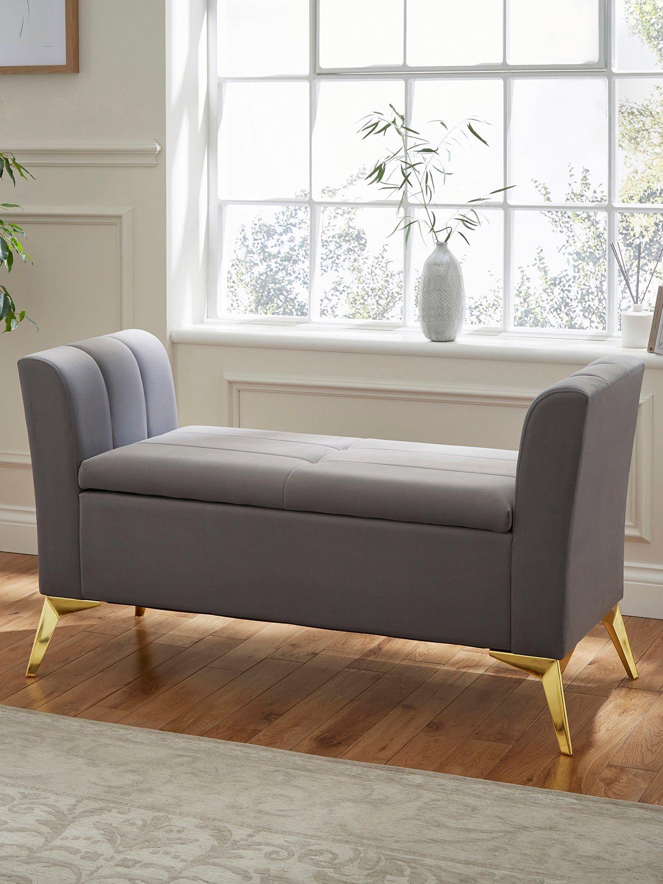 GFW Pettine Ottoman Storage Bench