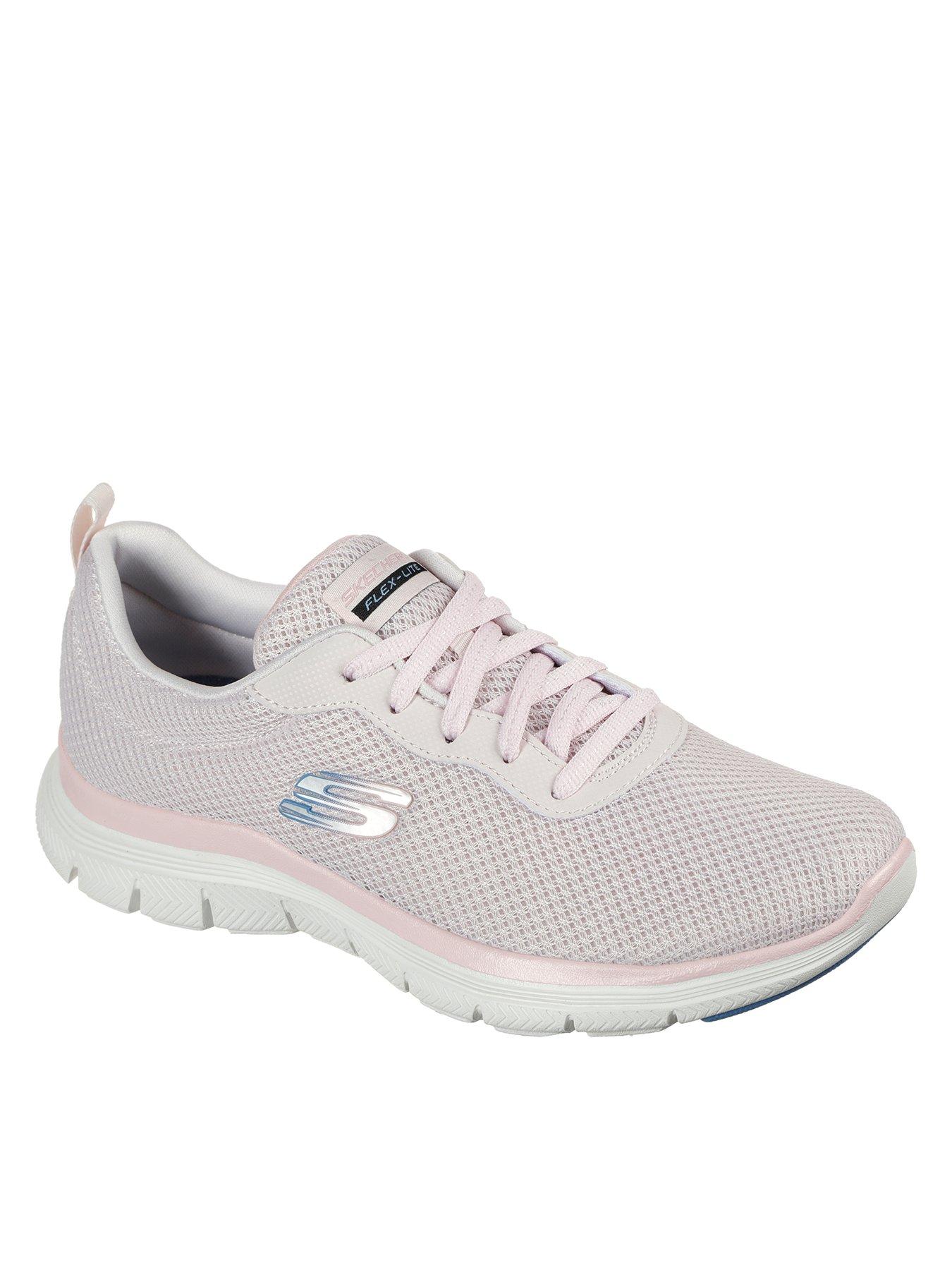 Skechers flex appeal outlet 2.0 newsmaker lace-up sneakers