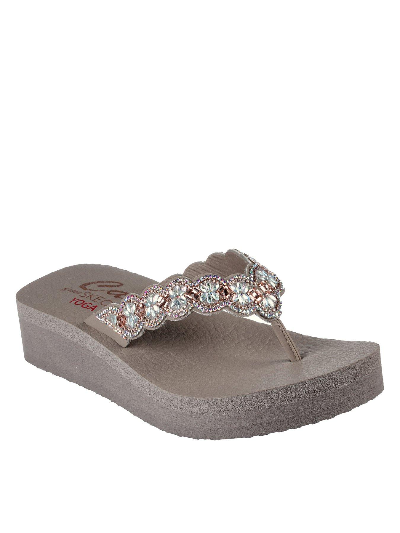 Skechers Vinyasa Sandals Brown Very Ireland
