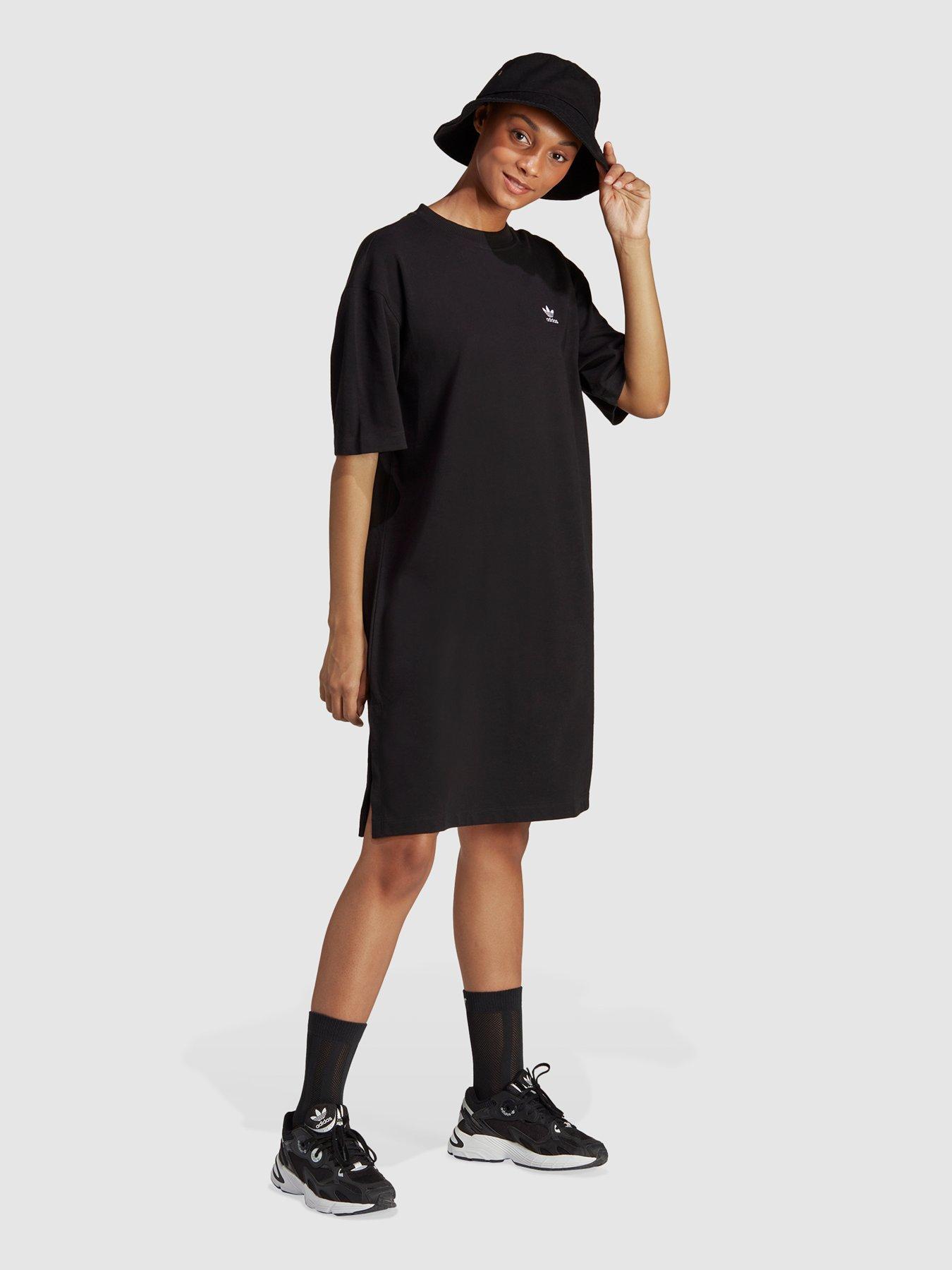 Black trefoil sales dress by adidas