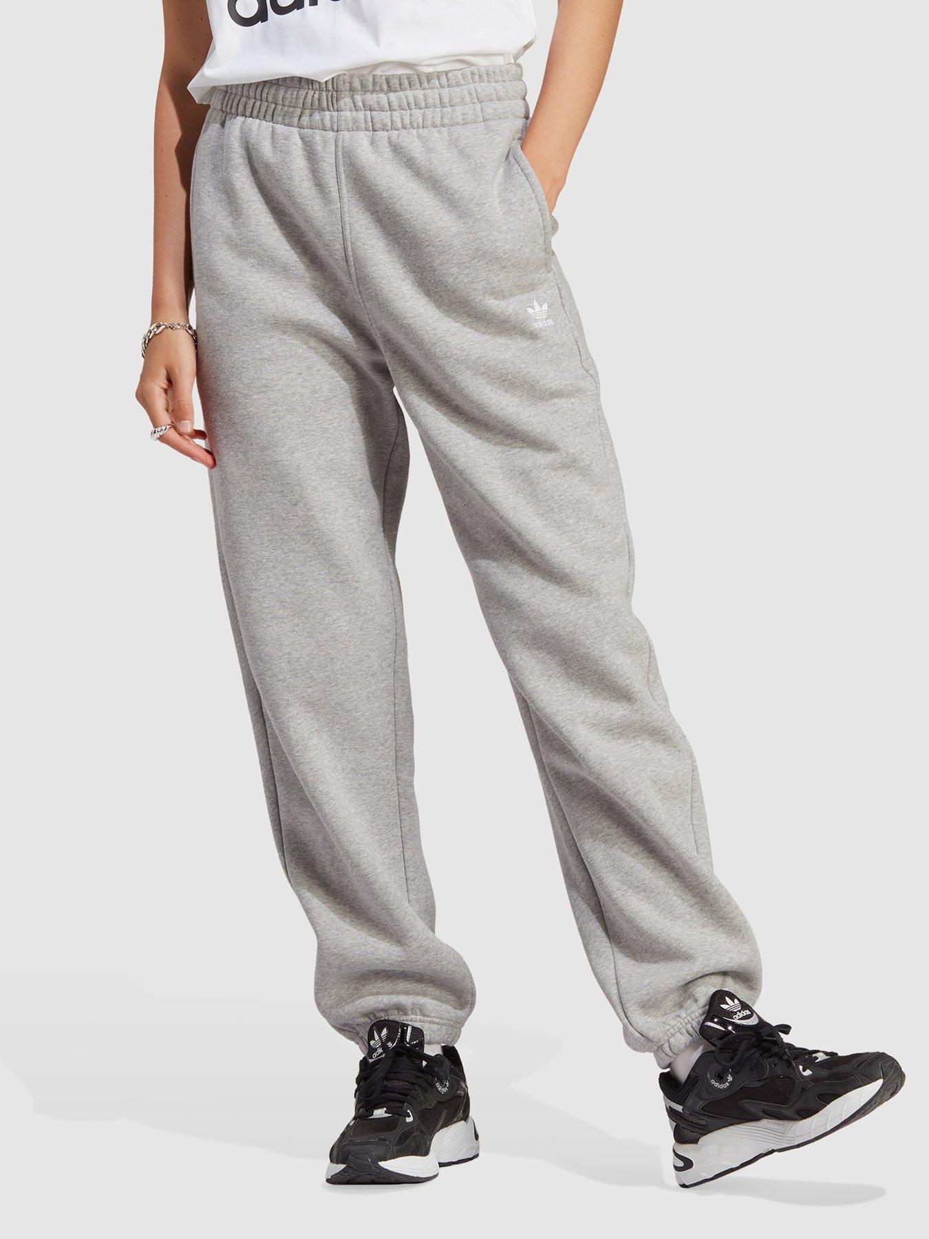 Adidas womens grey sweatpants online