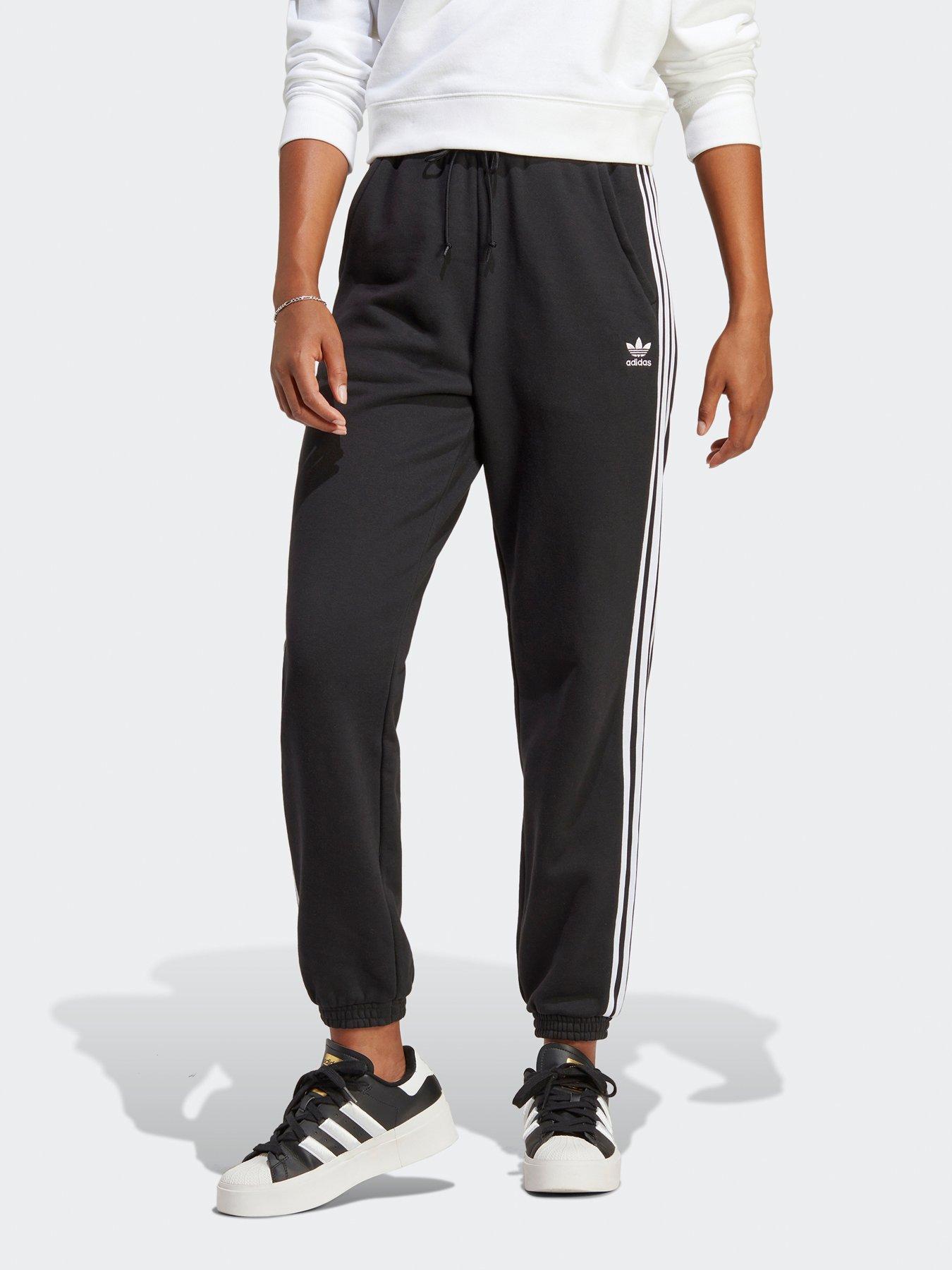 Adidas skinny discount 3 stripe joggers