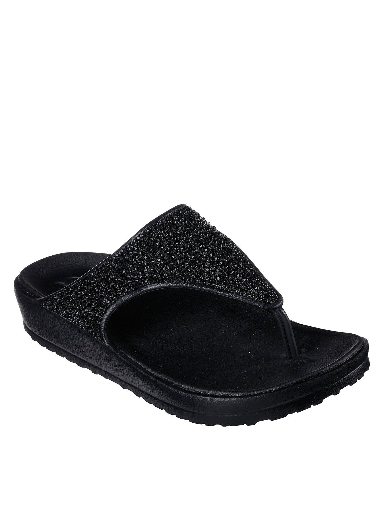 Skechers cali hot sale beaded slider