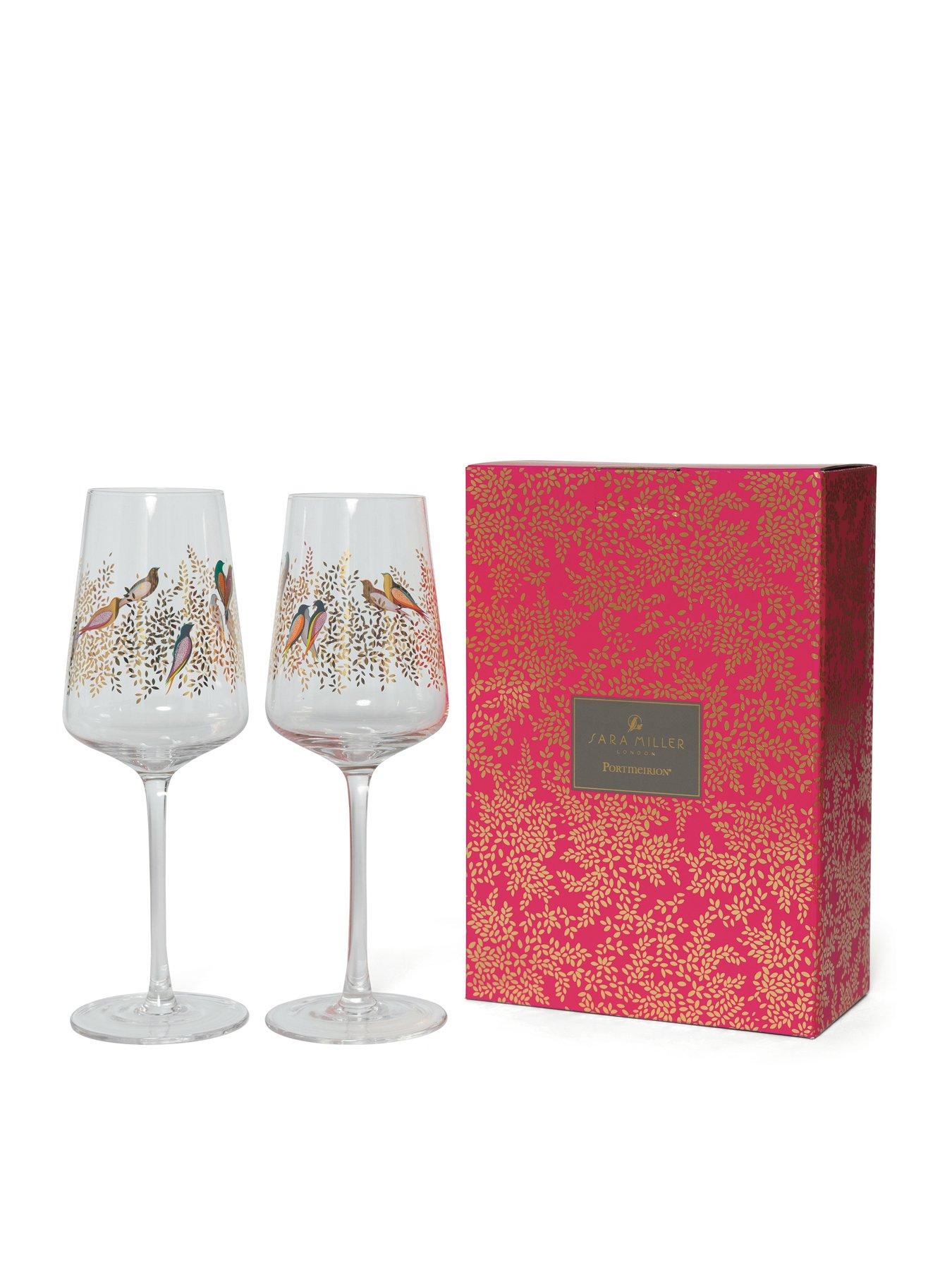 Image 3 of 7 of Sara Miller Chelsea Wine Glasses &ndash; Set of 2