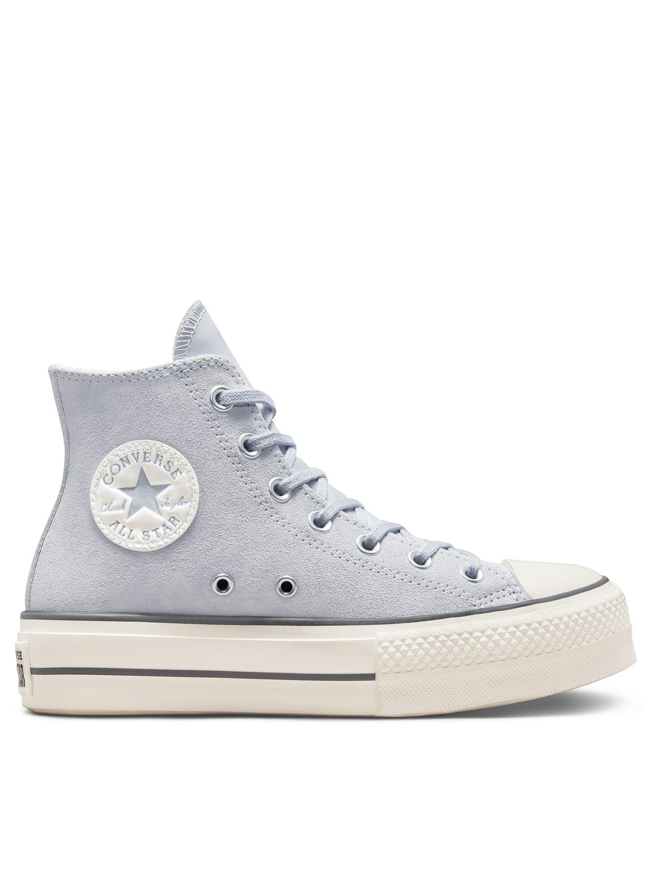 Chuck Taylor All Star Lift Cosy Utility Hi Tops Grey