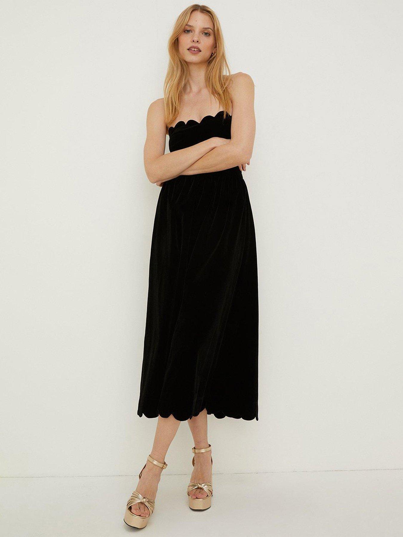 oasis black dress sale