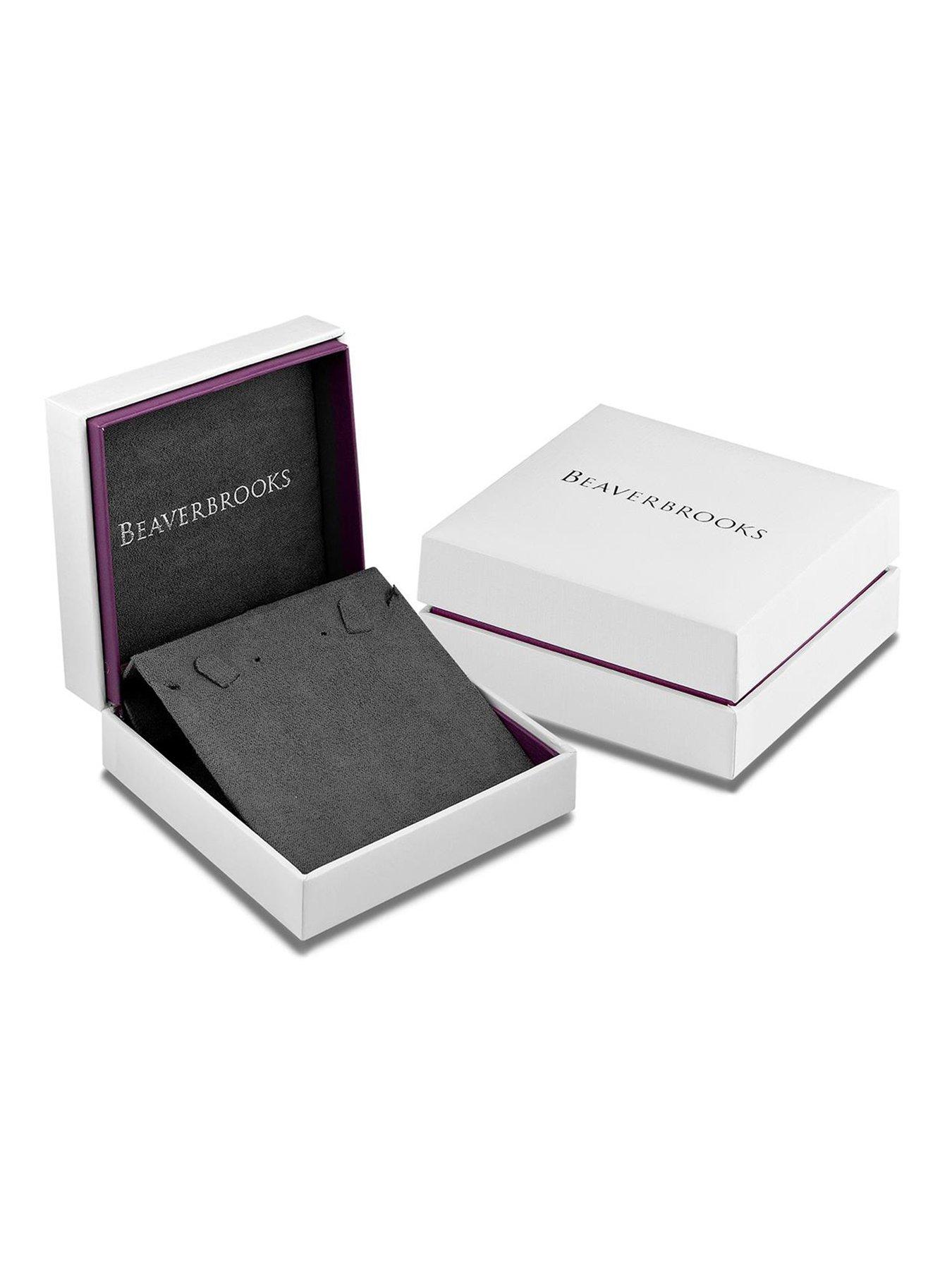 Image 3 of 3 of Beaverbrooks Silver Cubic Zirconia Pendant