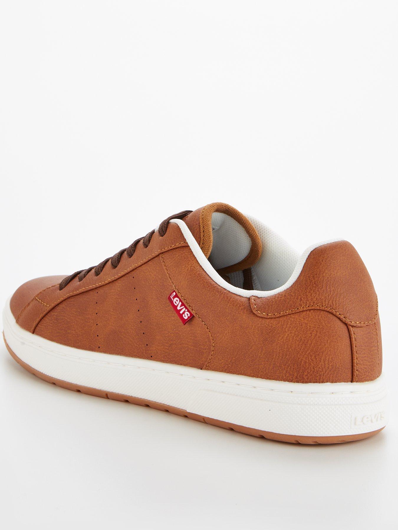 levis-piper-faux-leather-trainers-brownstillFront