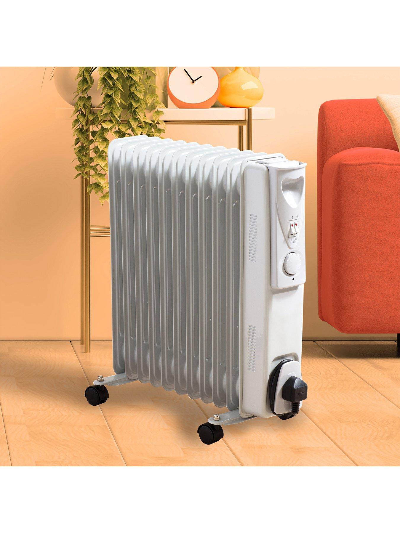 Image 3 of 5 of Daewoo 2500W 11-Fin Oil-Filled Radiator