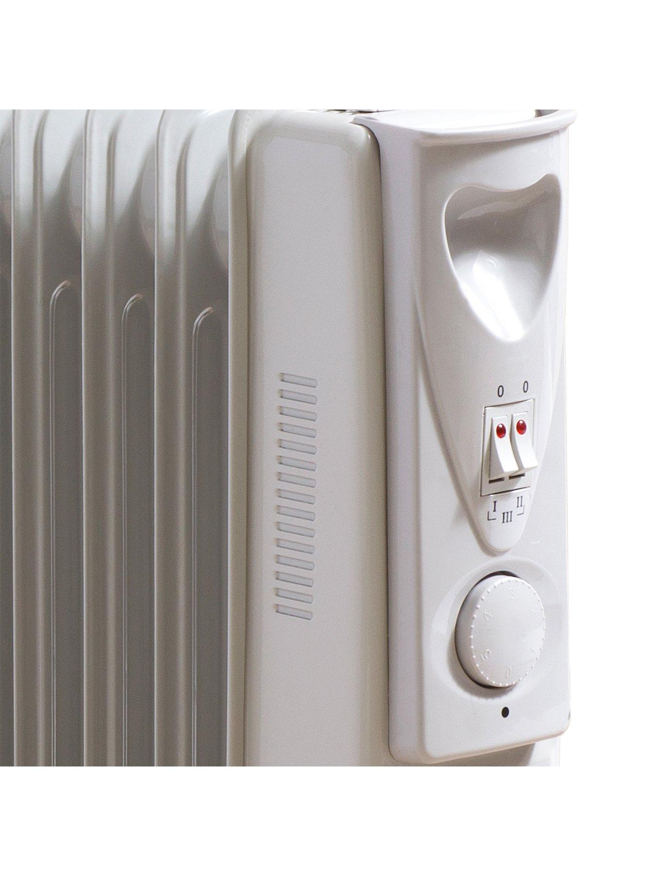 Image 5 of 5 of Daewoo 2500W 11-Fin Oil-Filled Radiator