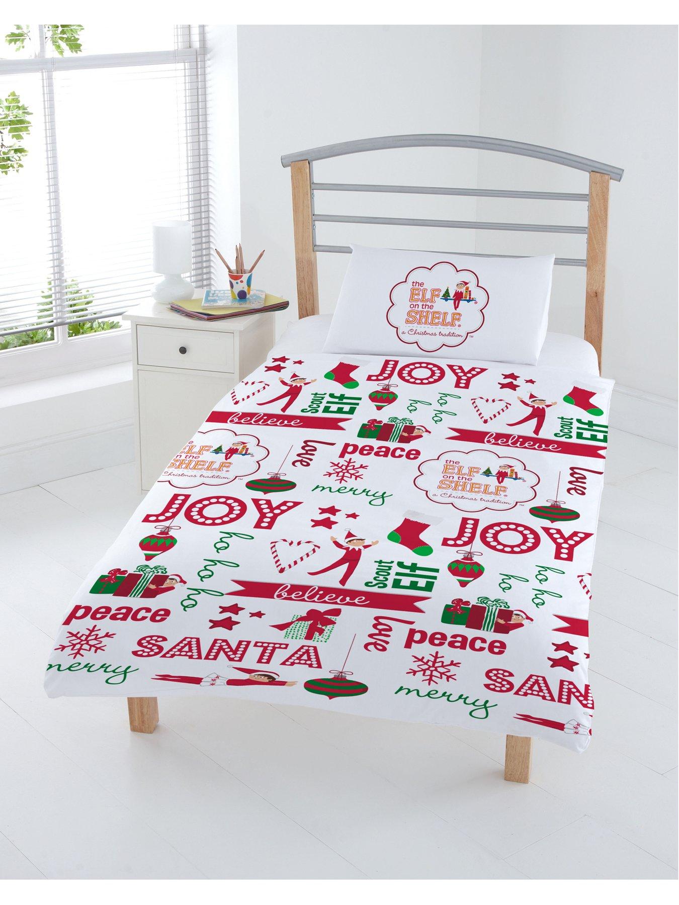 Elf on the Shelf Joy Christmas Duvet Cover Set - Multi