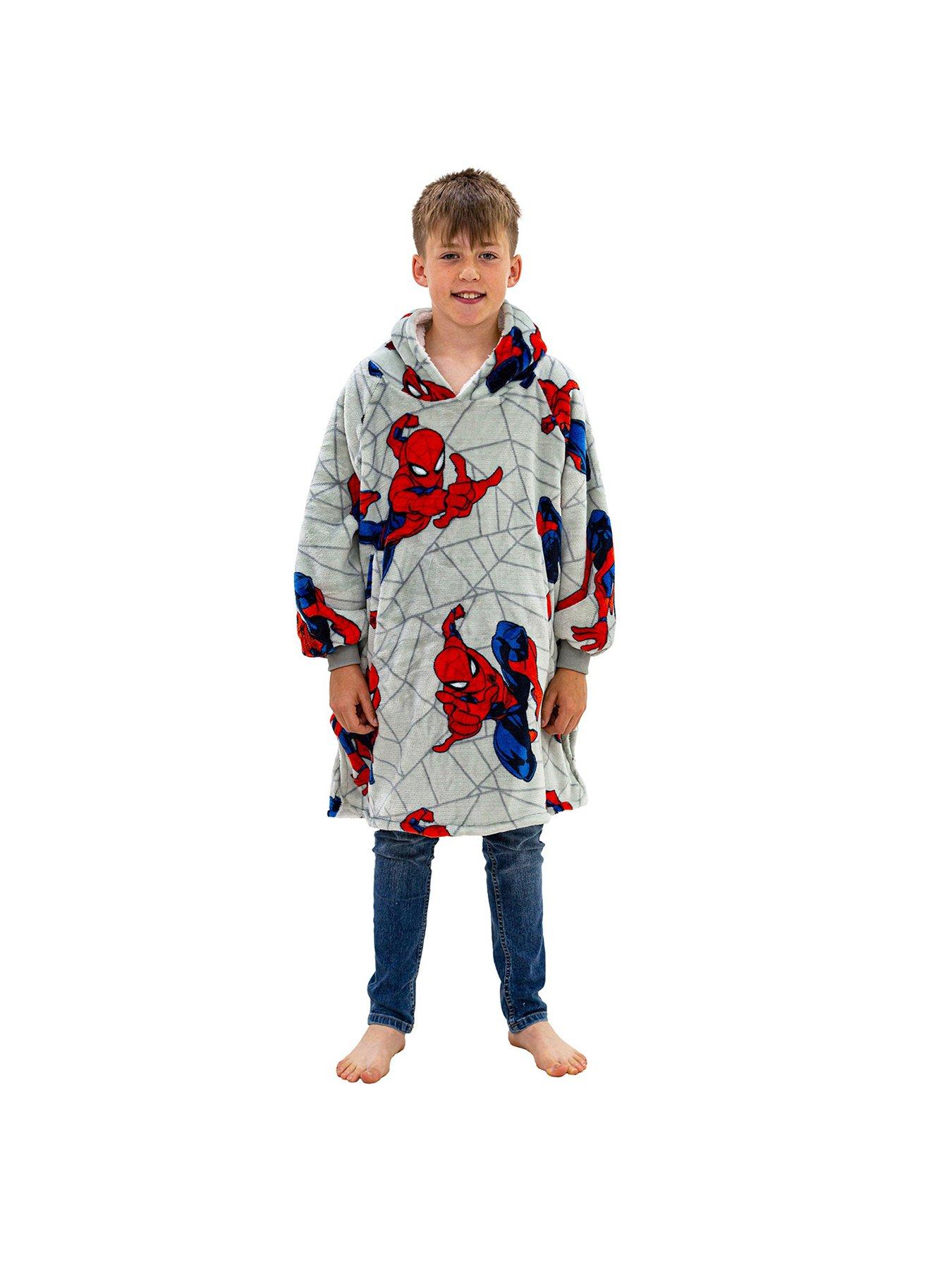 disney-ultimate-spiderman-wearable-fleece-hoodie-medium-multistillFront