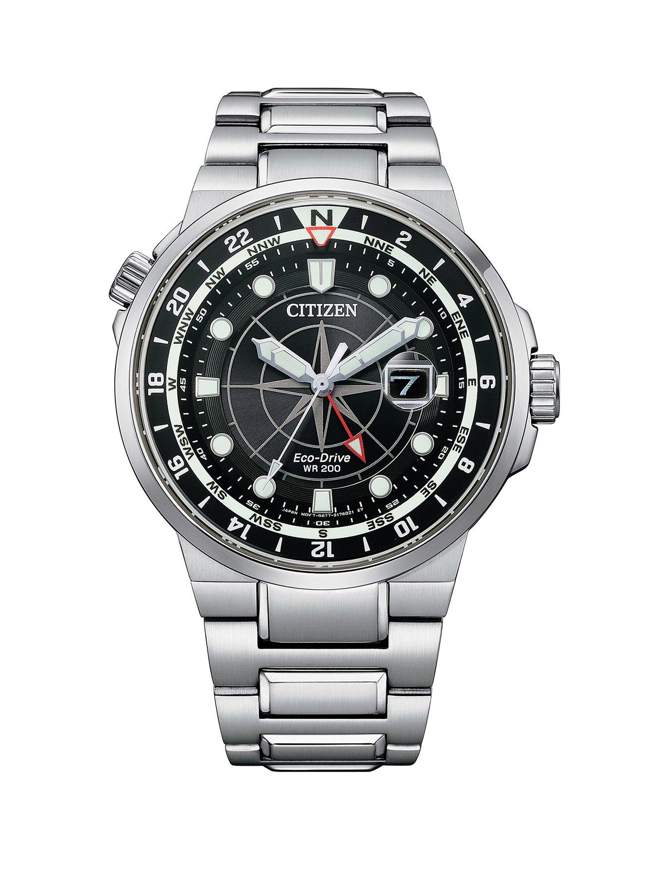 Citizen eco drive on sale gmt wr 200