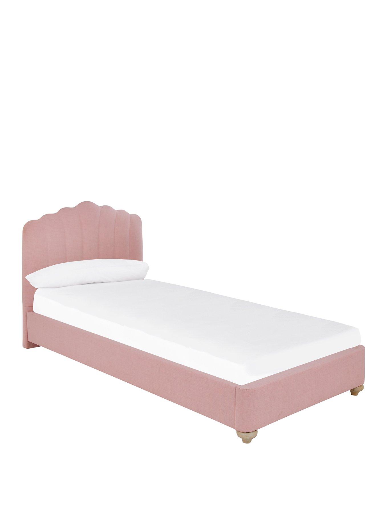 very-home-emma-fabric-childrensnbspsingle-bed-with-mattress-options-buy-and-savestillFront