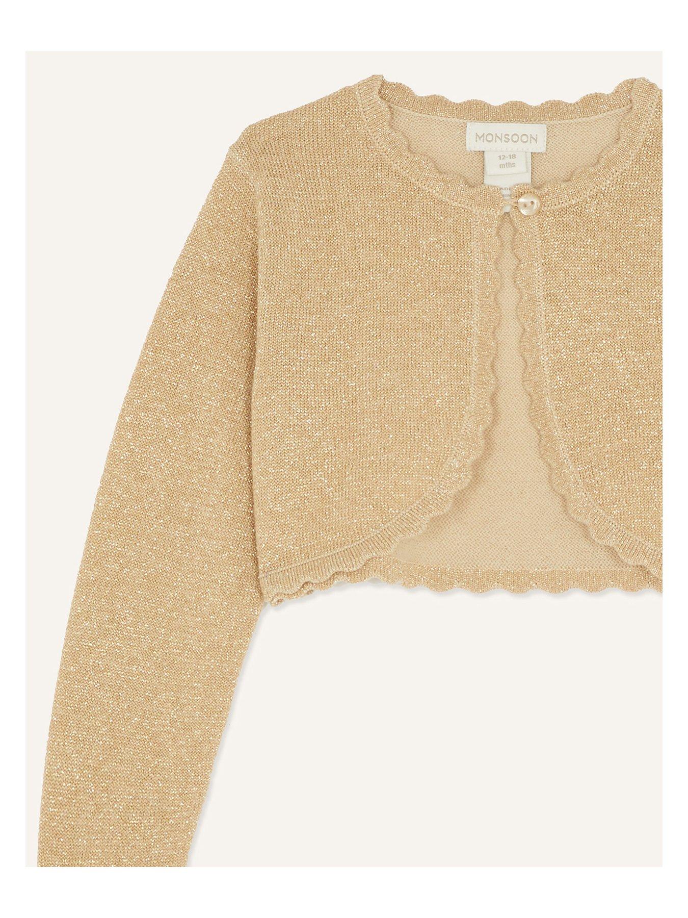 Baby gold hot sale cardigan