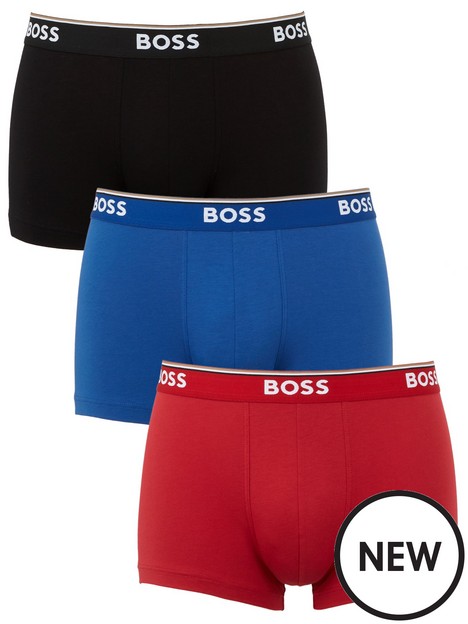 boss-bodywear-power-3-pack-trunks-blueredblack