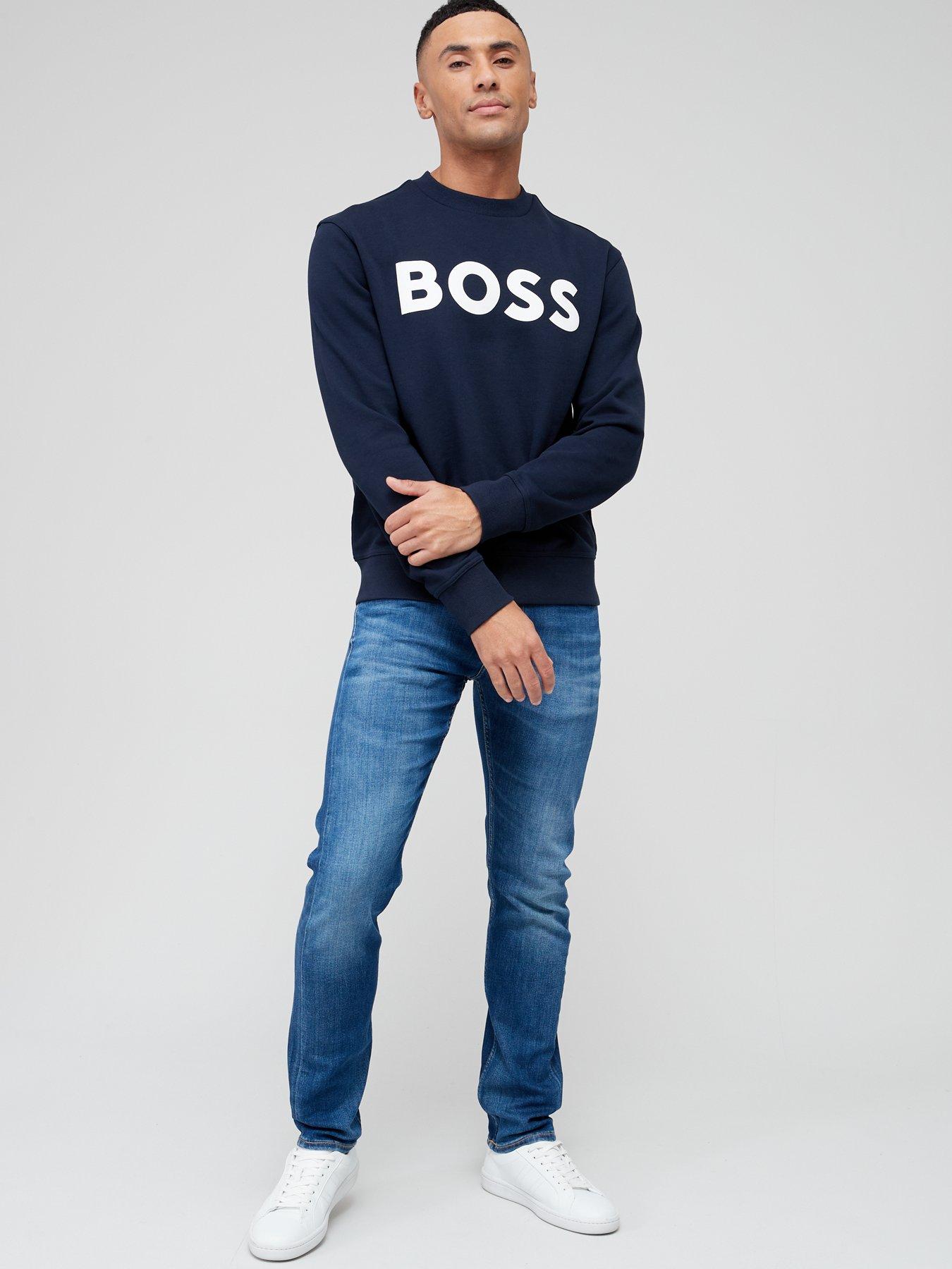 boss-webasiccrew-sweatshirt-dark-blueback