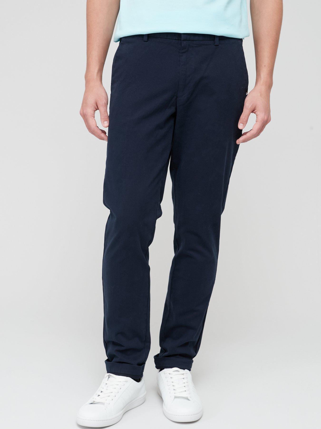 Image 1 of 4 of BOSS Kaito Slim Fit Chinos - Dark Blue