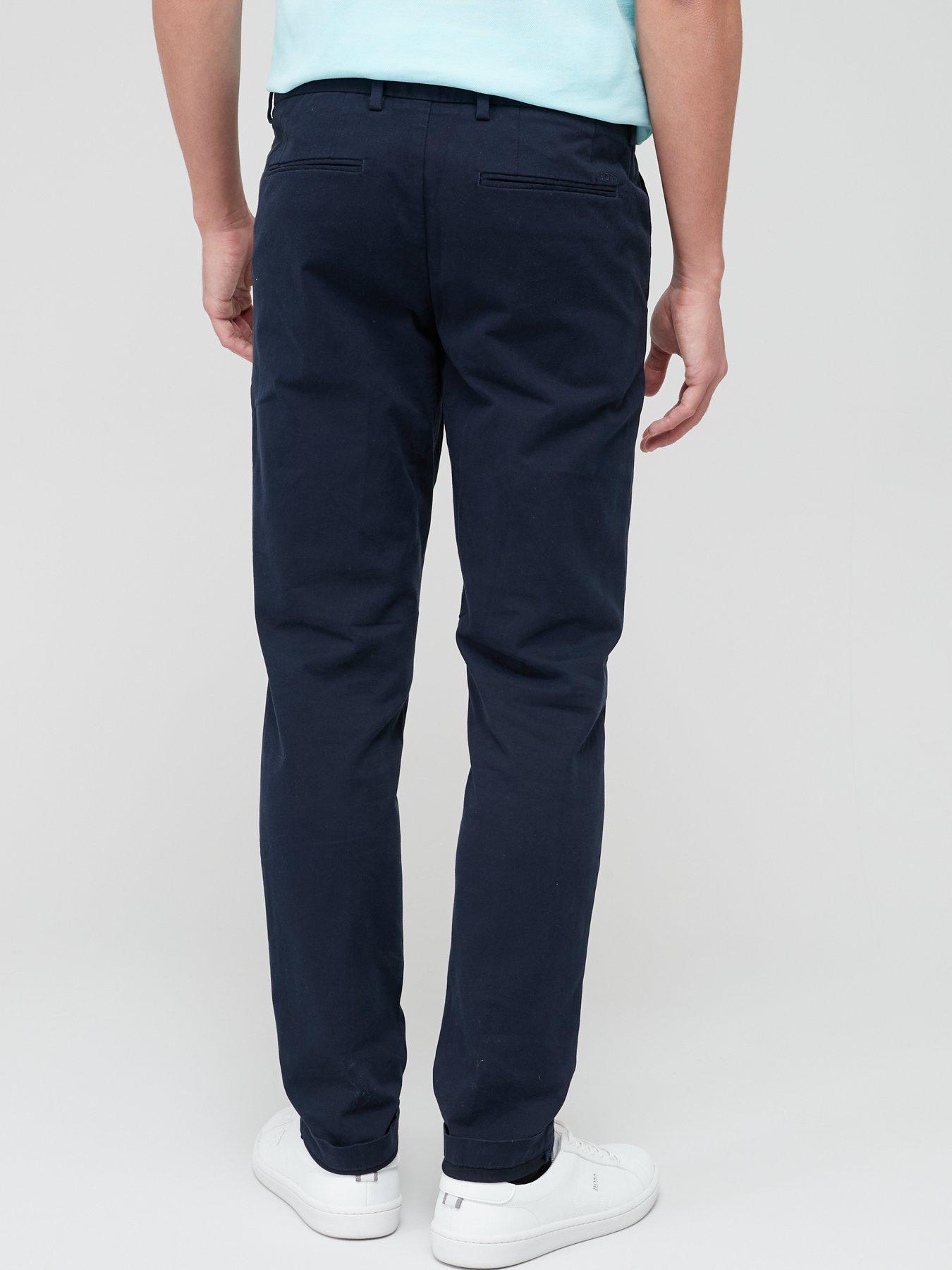 Image 2 of 4 of BOSS Kaito Slim Fit Chinos - Dark Blue