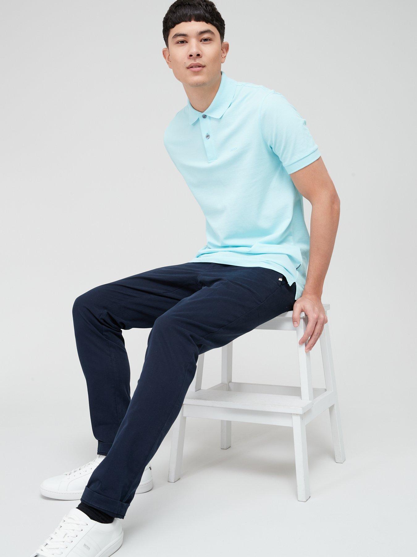 Image 4 of 4 of BOSS Kaito Slim Fit Chinos - Dark Blue