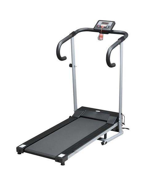 homcom-electric-folding-treadmill-home-running-machine-500w-28kg-blackgrey