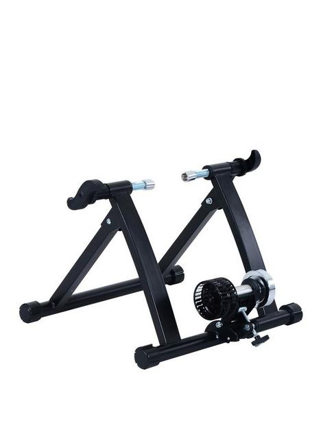 homcom-homcom-foldable-indoor-bicycle-turbo-trainer-bike-trainer--nbspblack
