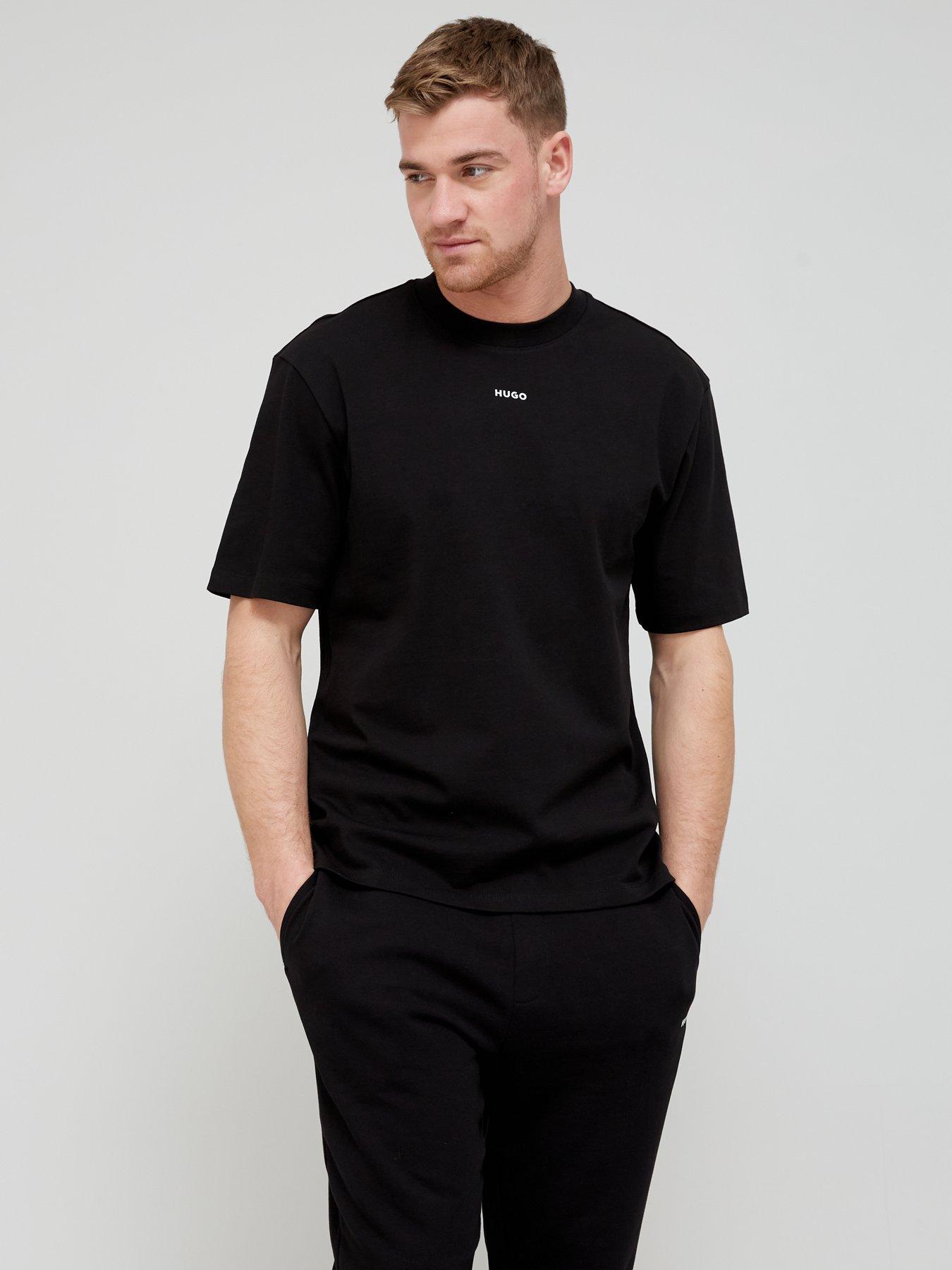 HUGO Dapolino Relaxed Fit T-Shirt - Black