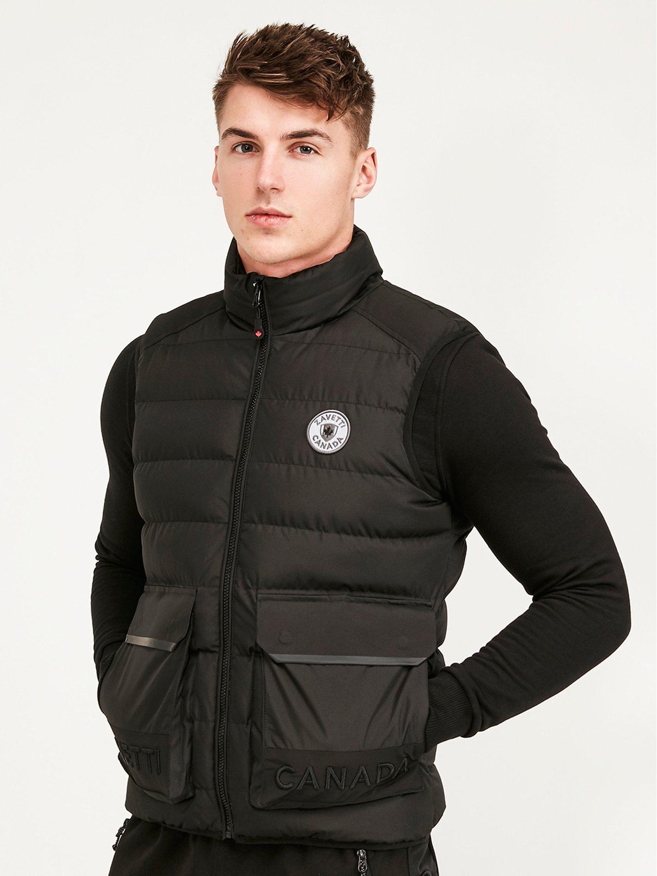 Zavetti Canada Vicello Puffer Gilet - Black | Very Ireland