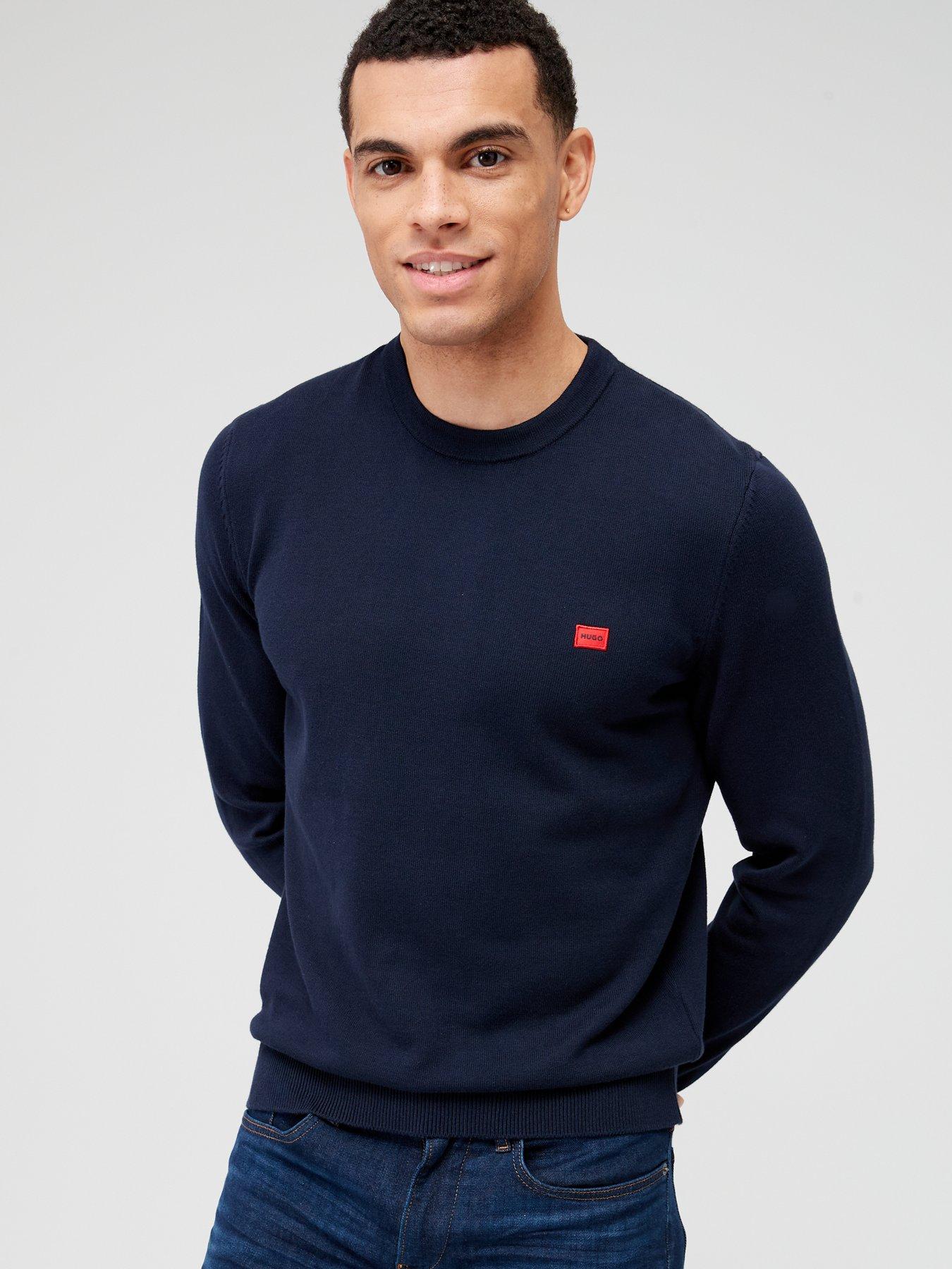 hugo-san-cassius-c1-crew-neck-jumper-navy