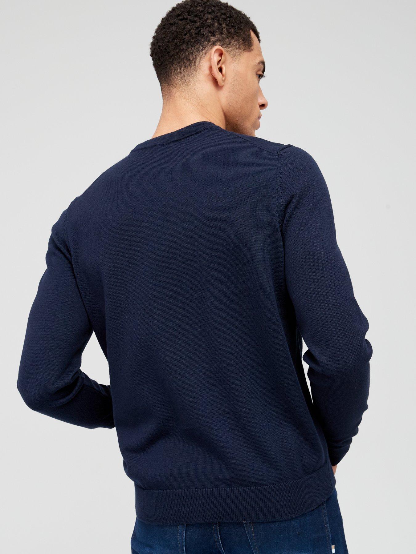 hugo-san-cassius-c1-crew-neck-jumper-navystillFront