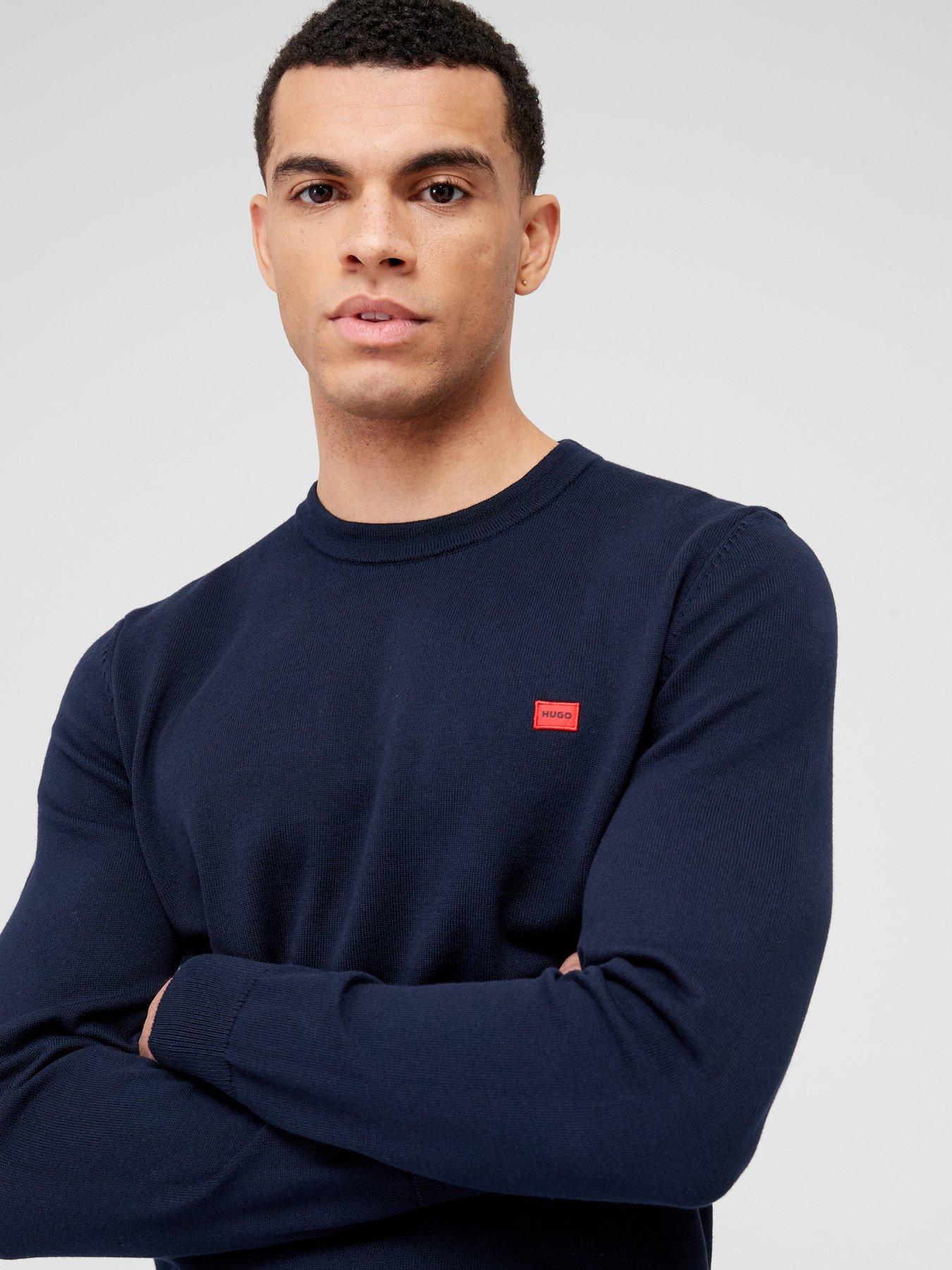 hugo-san-cassius-c1-crew-neck-jumper-navyoutfit