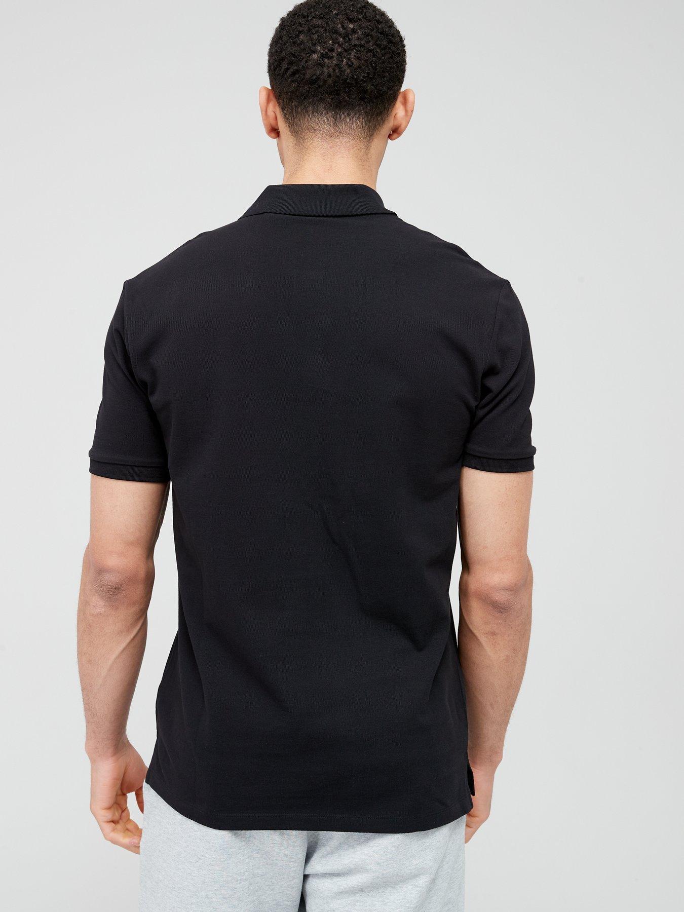 Image 2 of 4 of HUGO Donos222 Regular Fit Short Sleeve Polo Shirt - Black