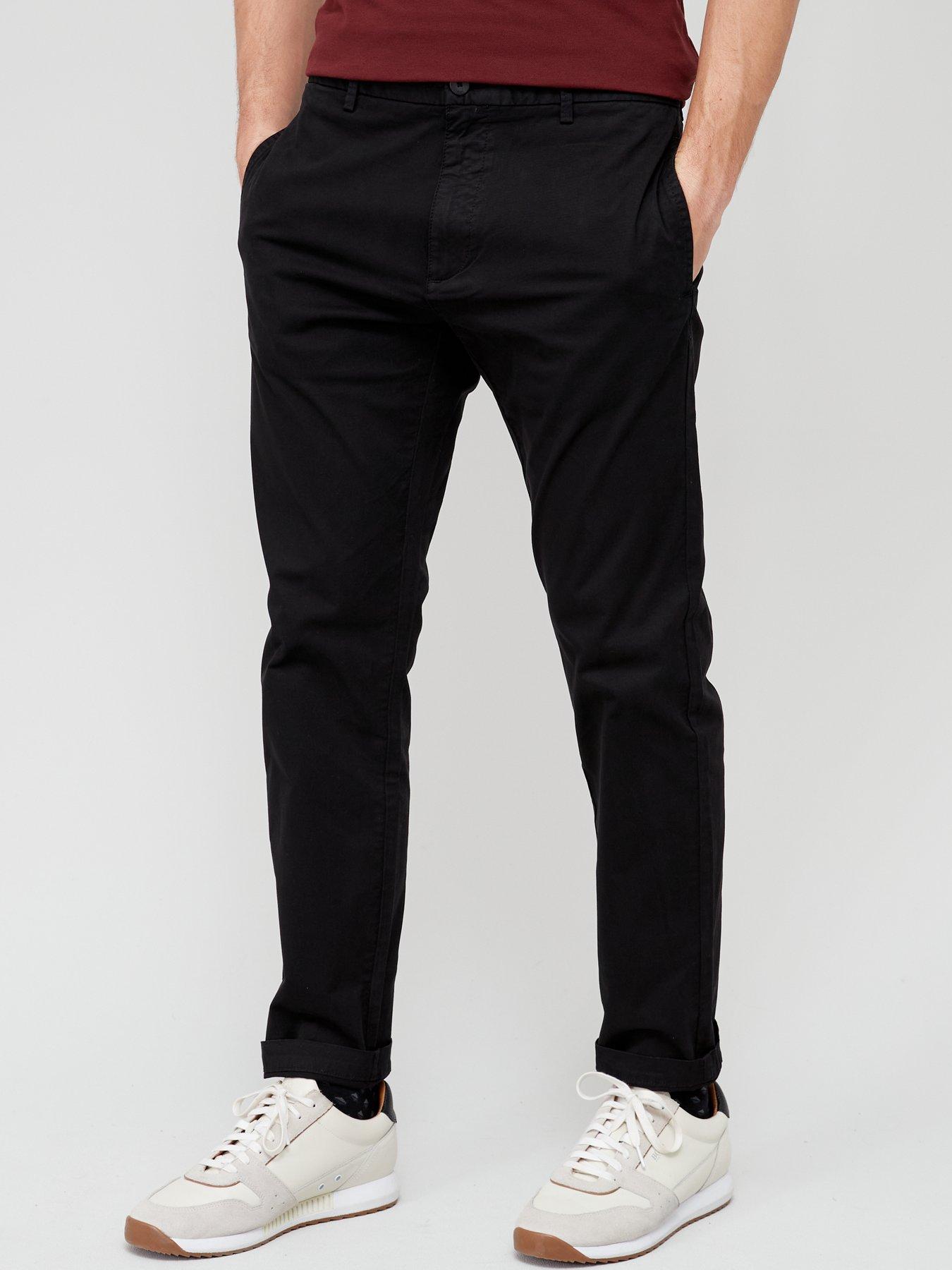 Skinny Formal Trousers - Black