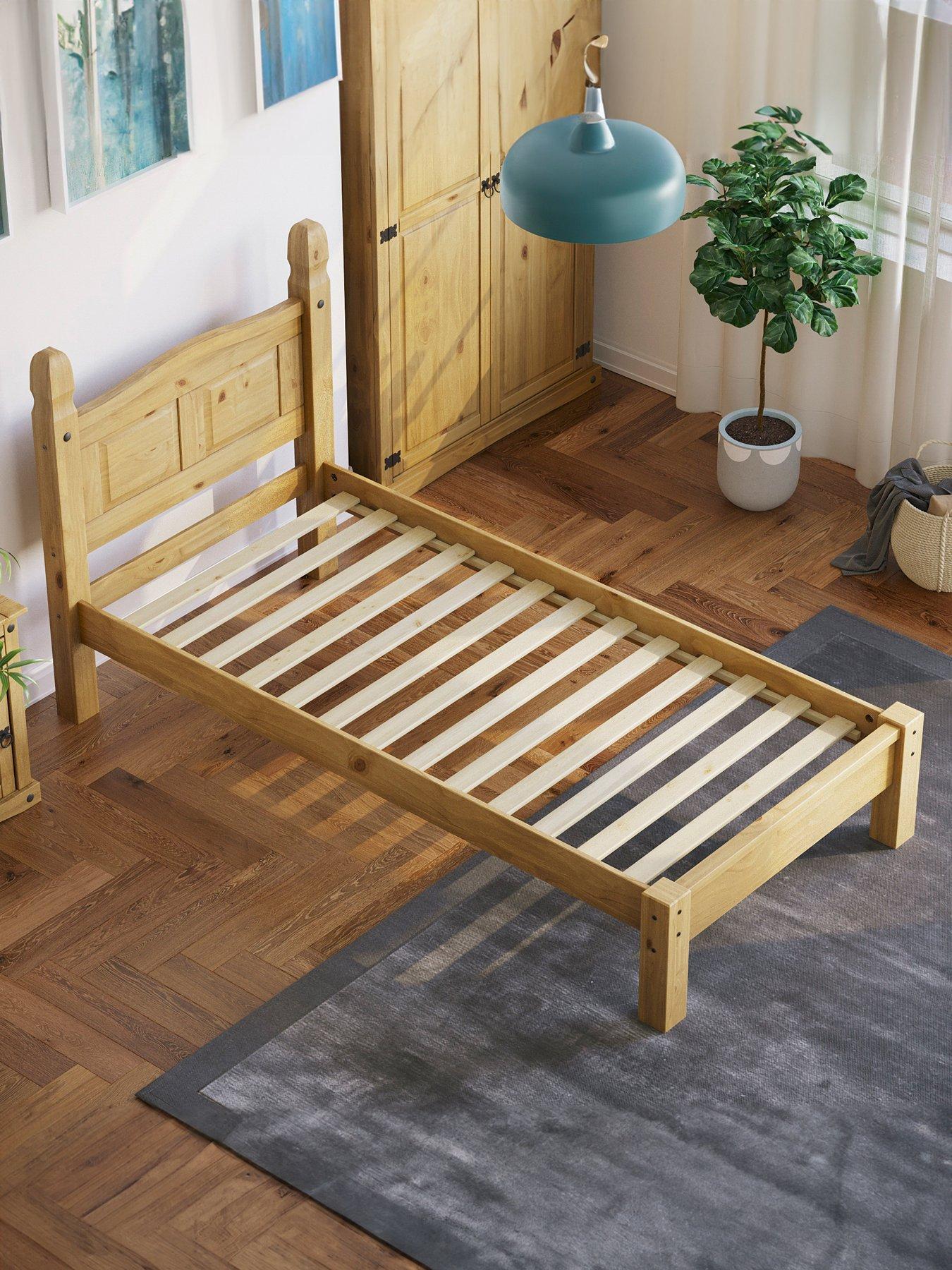 vida-designs-corona-solid-pine-bed-frame-low-foot-endoutfit