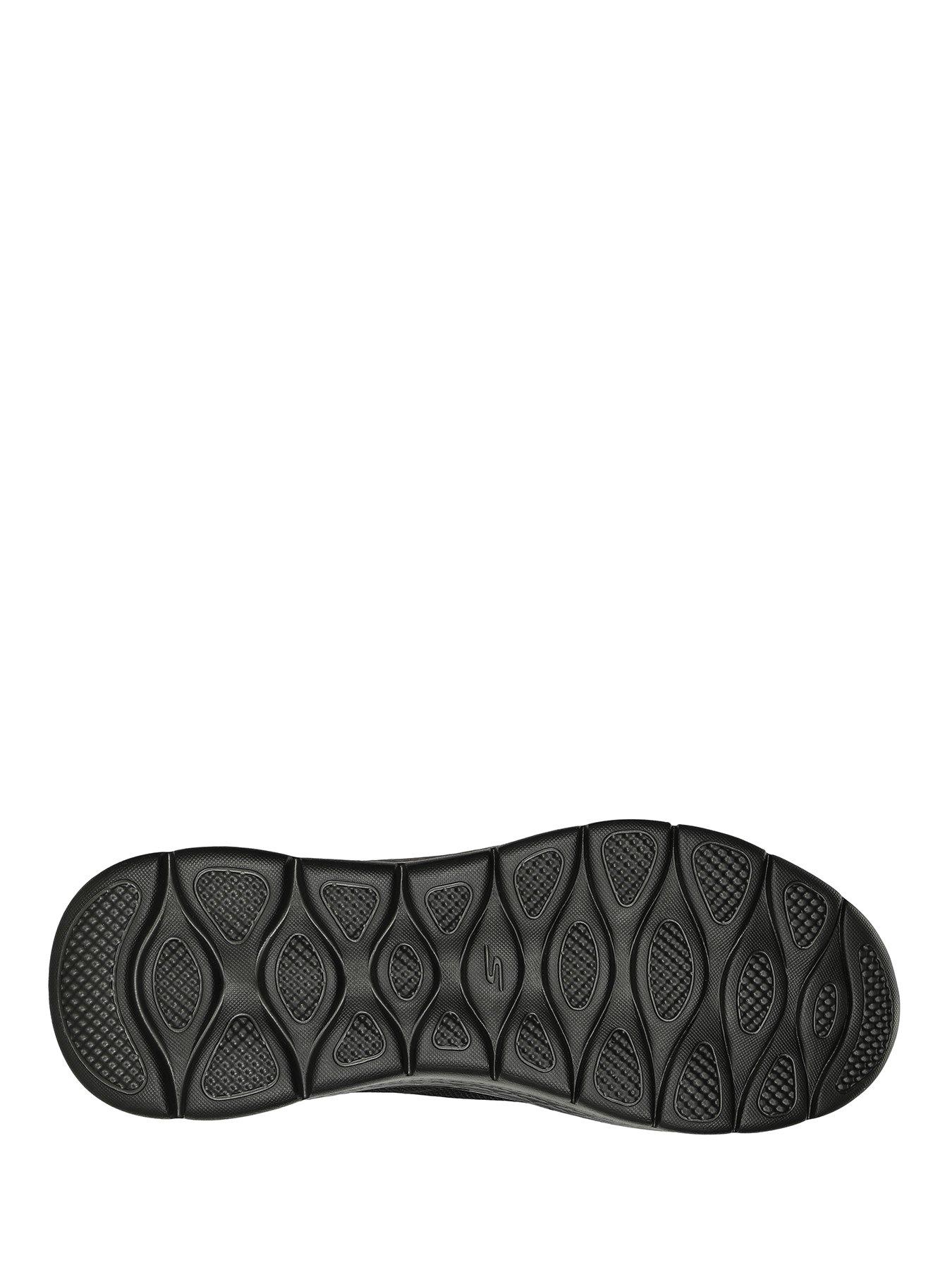 Image 4 of 4 of Skechers Go Walk Flex Slip-in's - Flex Basic Mesh Slip On Trainer - Black