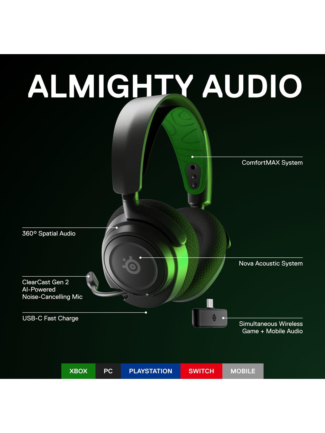 Image 6 of 8 of SteelSeries Arctis Nova 7X Xbox wireless gaming headset- Black
