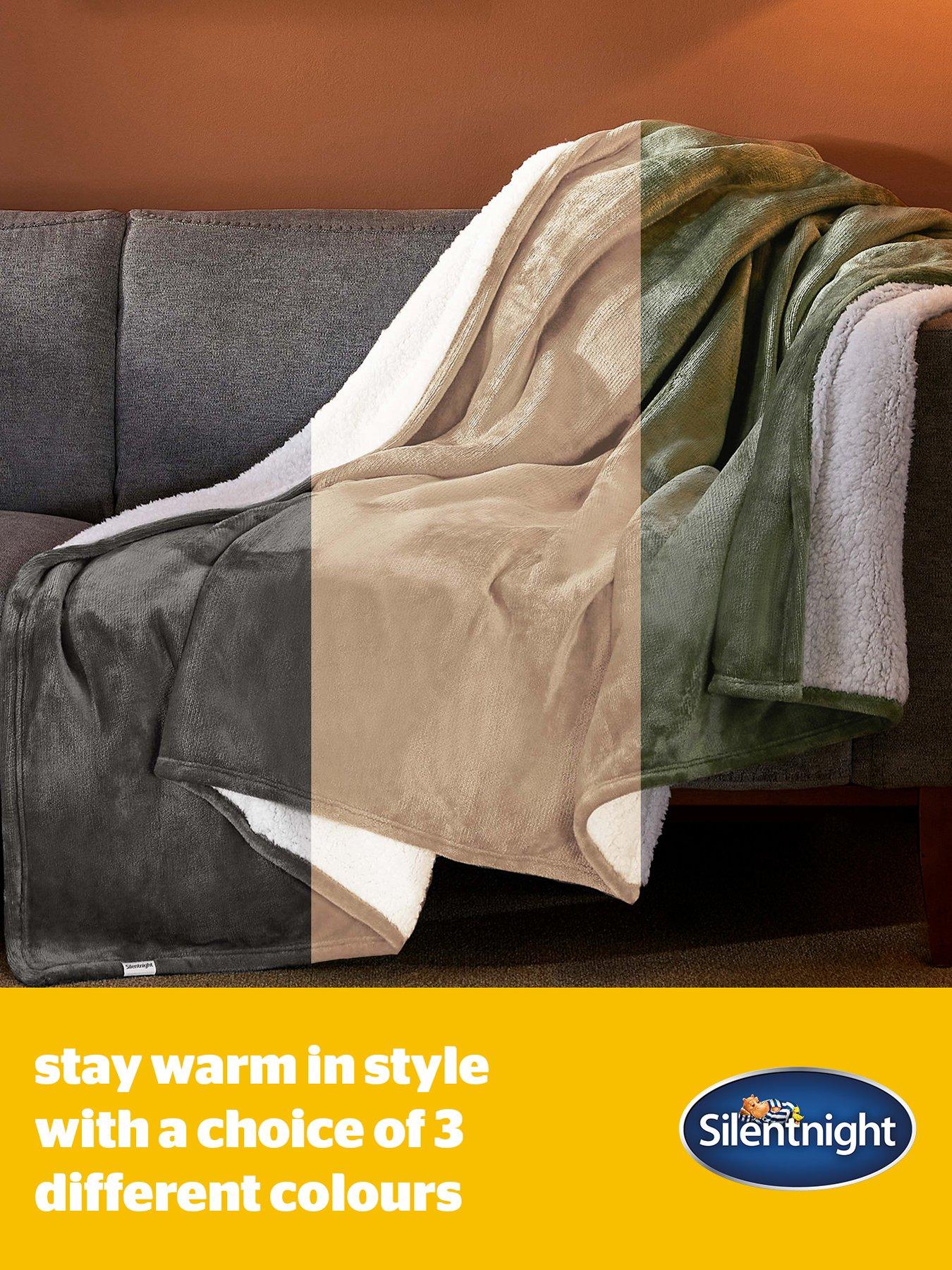 Image 5 of 6 of Silentnight Snugsie Supersized Blanket - Green
