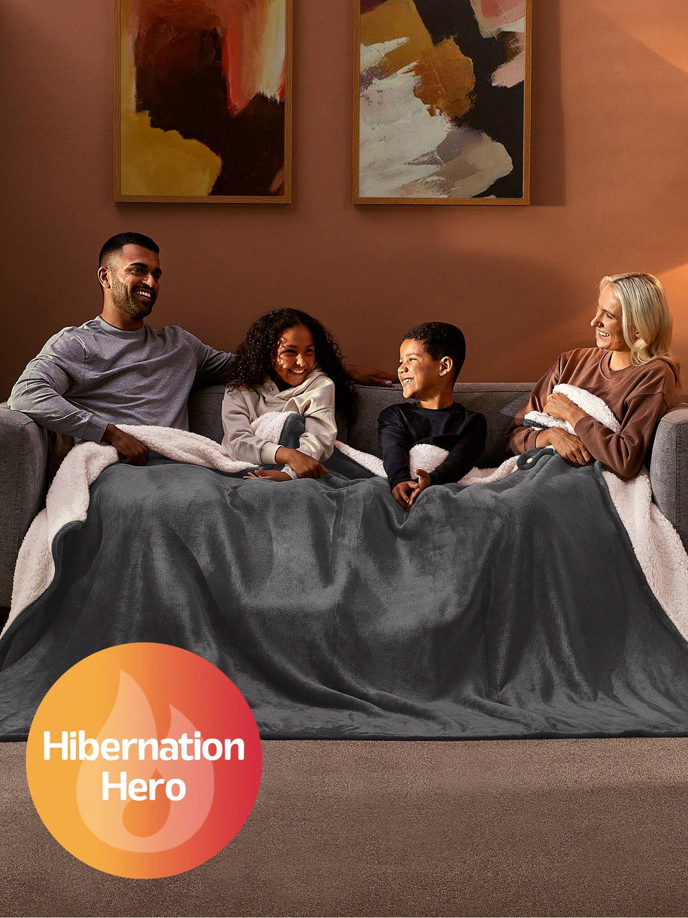 Silentnight Snugsie Supersized Blanket - Grey | Very Ireland