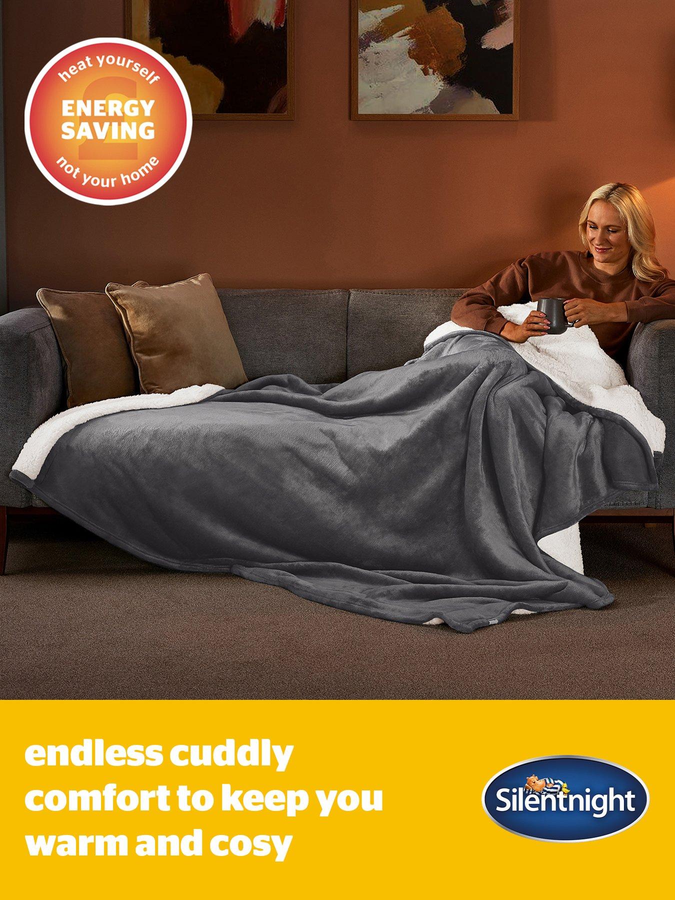 Silentnight Snugsie Supersized Blanket - Grey | Very Ireland
