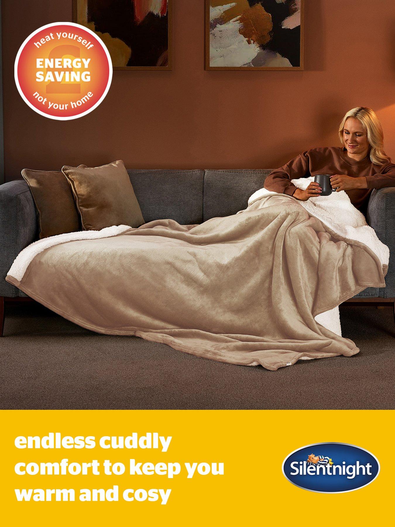 Silentnight Snugsie Supersized Blanket Stone Very Ireland
