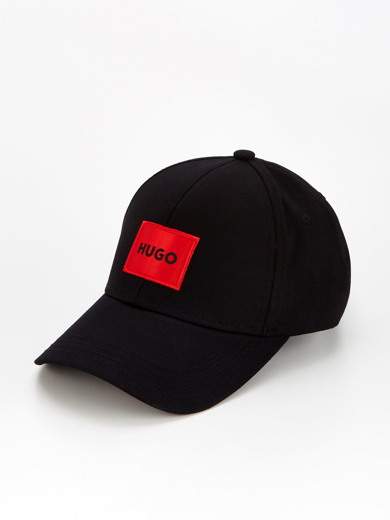 Image 1 of 4 of HUGO Men's X&nbsp;Badge Logo Cap - Black