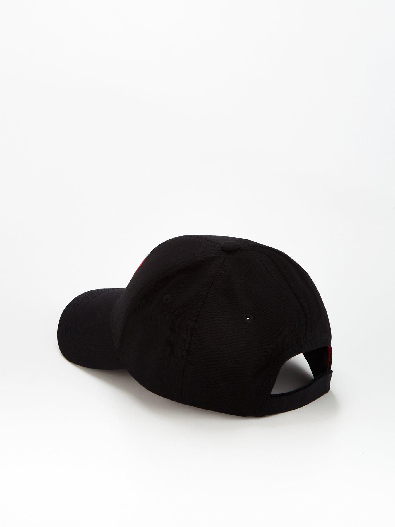 Image 2 of 4 of HUGO Men's X&nbsp;Badge Logo Cap - Black