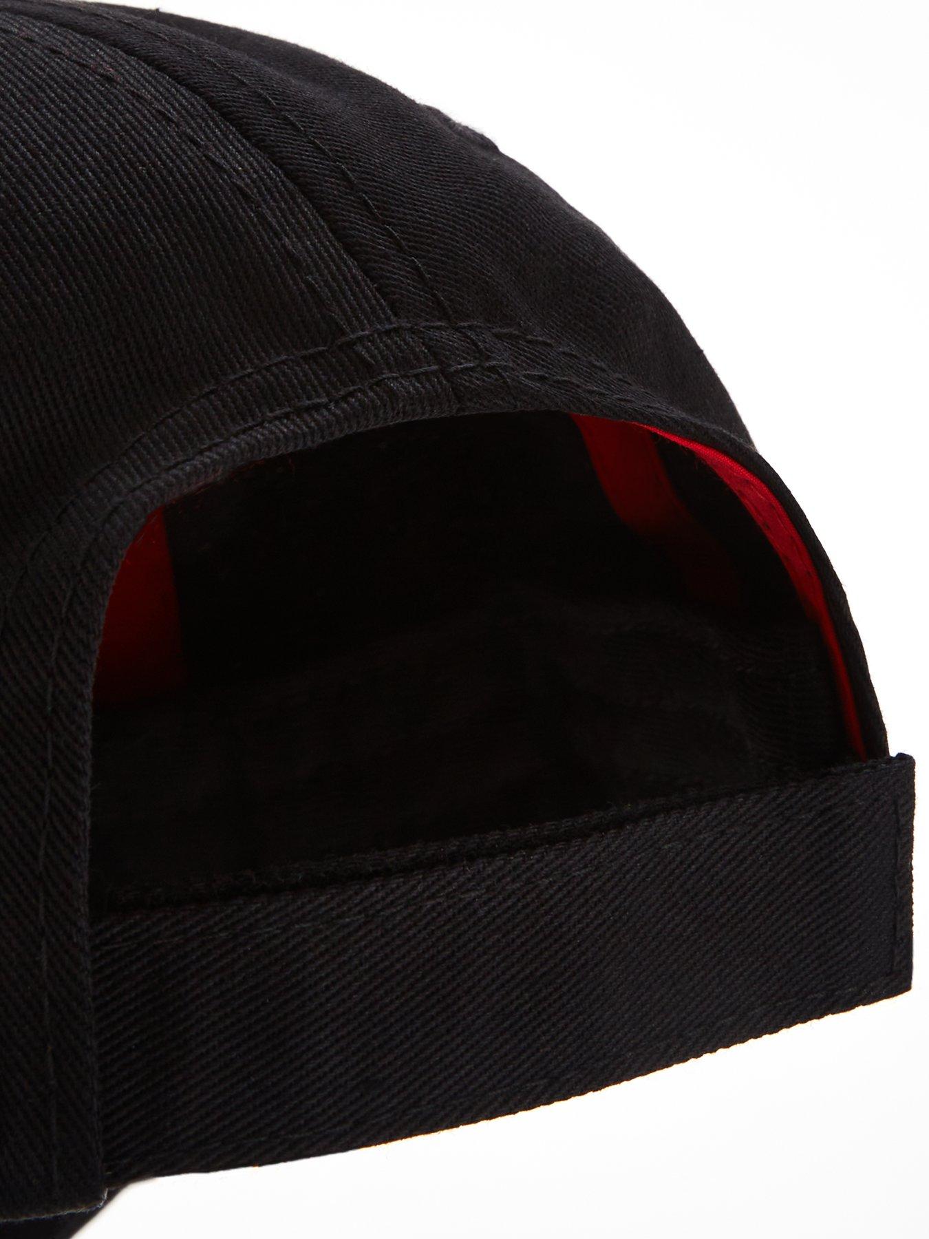 Image 4 of 4 of HUGO Men's X&nbsp;Badge Logo Cap - Black