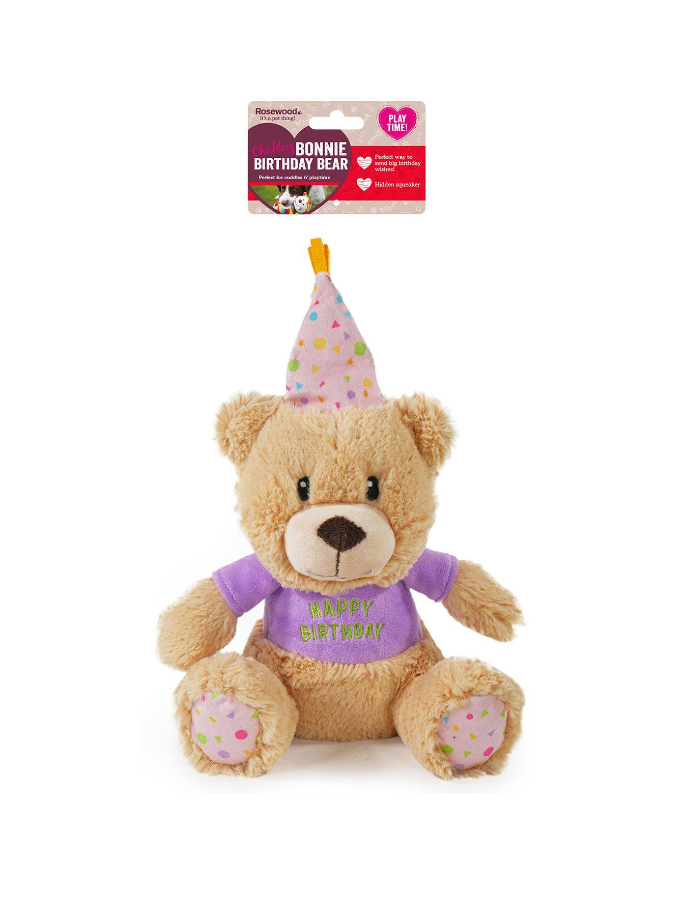 rosewood-birthday-bear-plush-toy-for-dogsstillFront