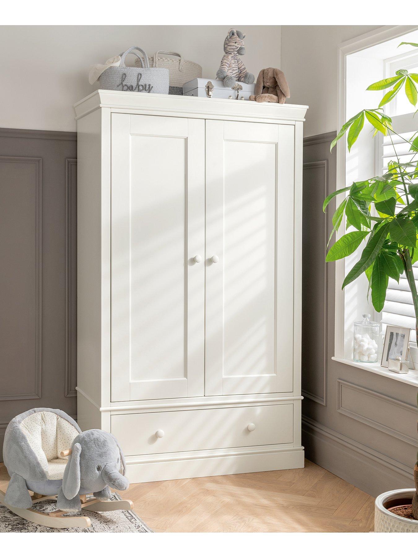 Image 1 of 6 of Mamas & Papas Oxford Wardrobe - White