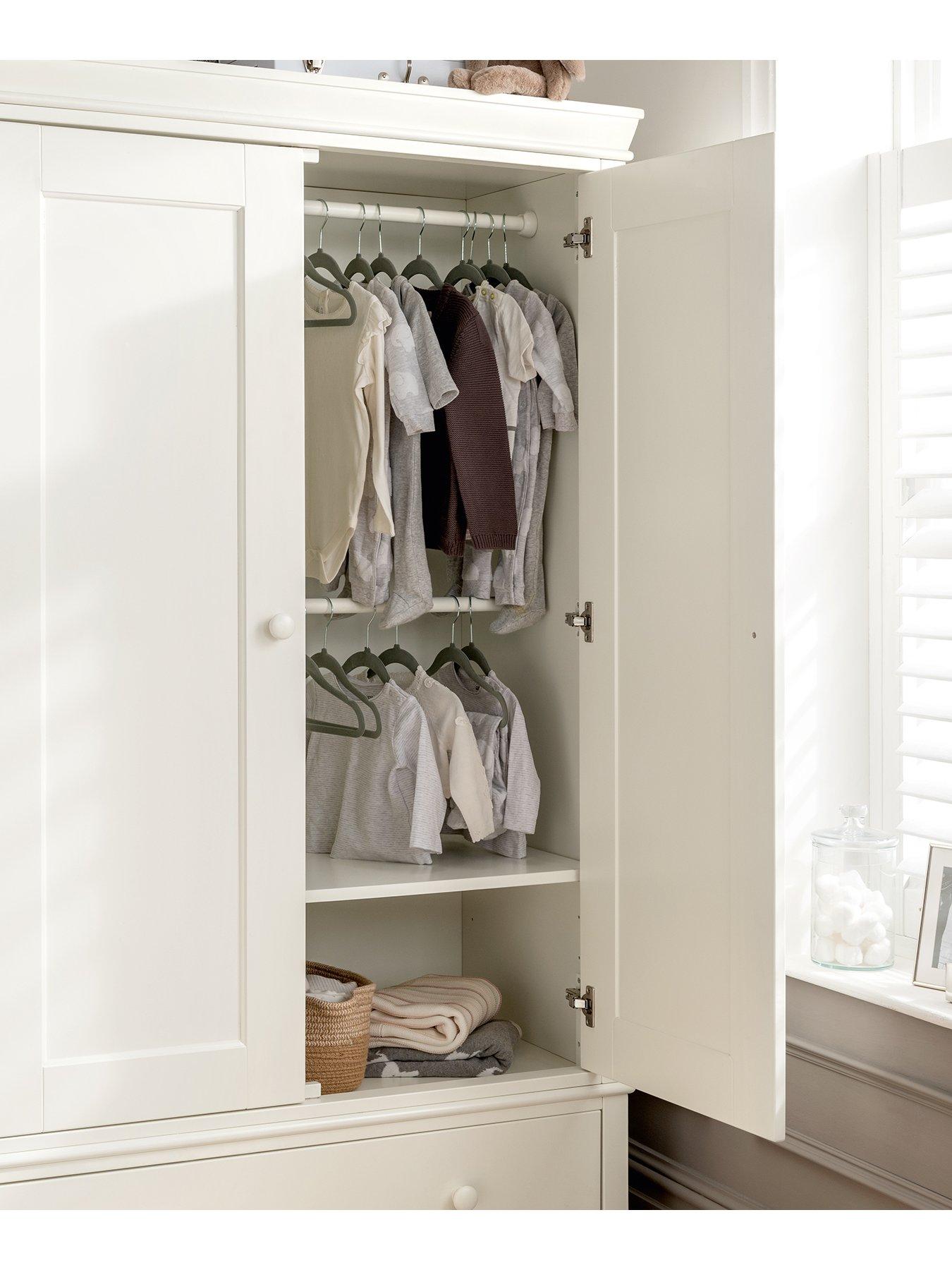 Image 4 of 6 of Mamas & Papas Oxford Wardrobe - White