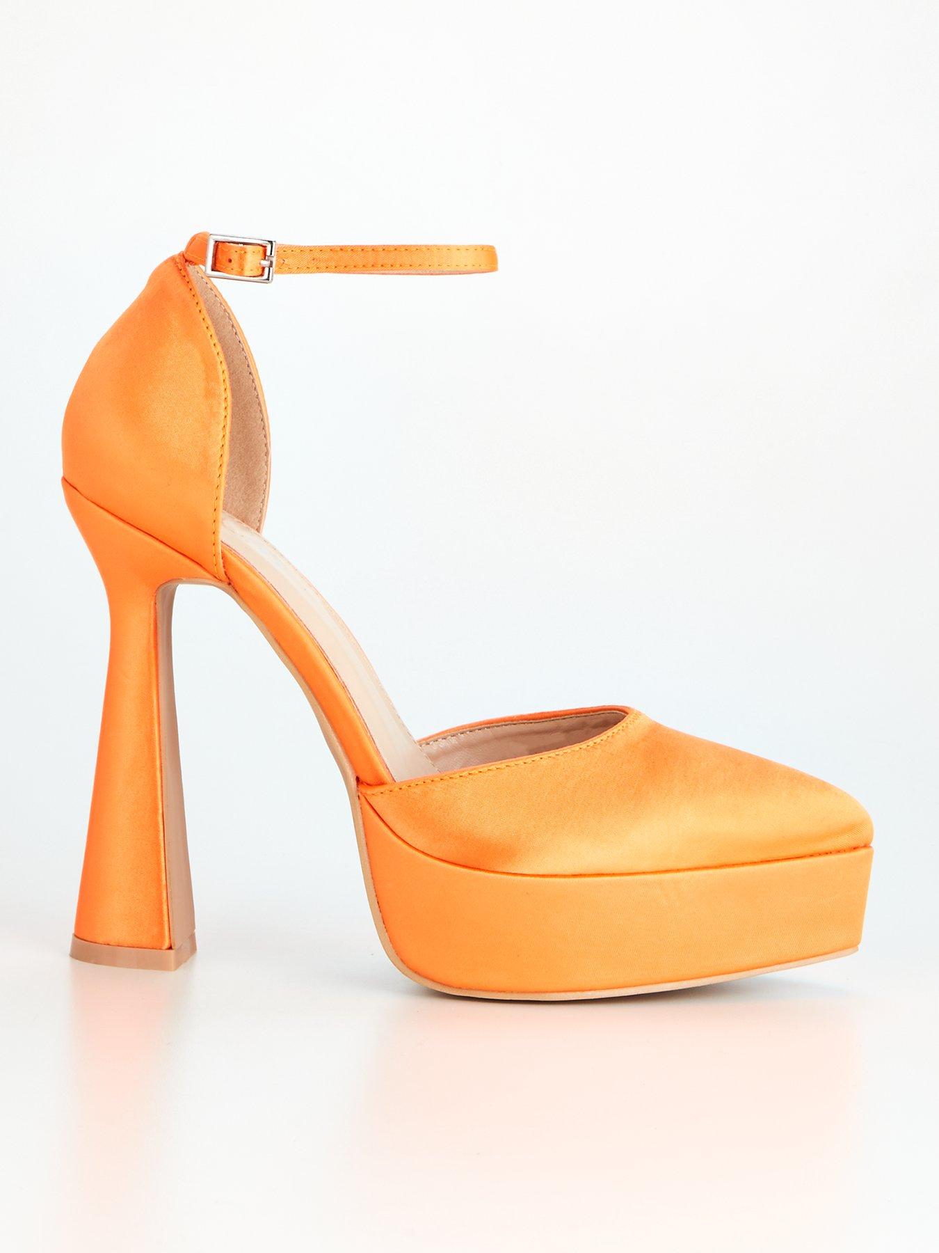 Orange heels outlet ireland