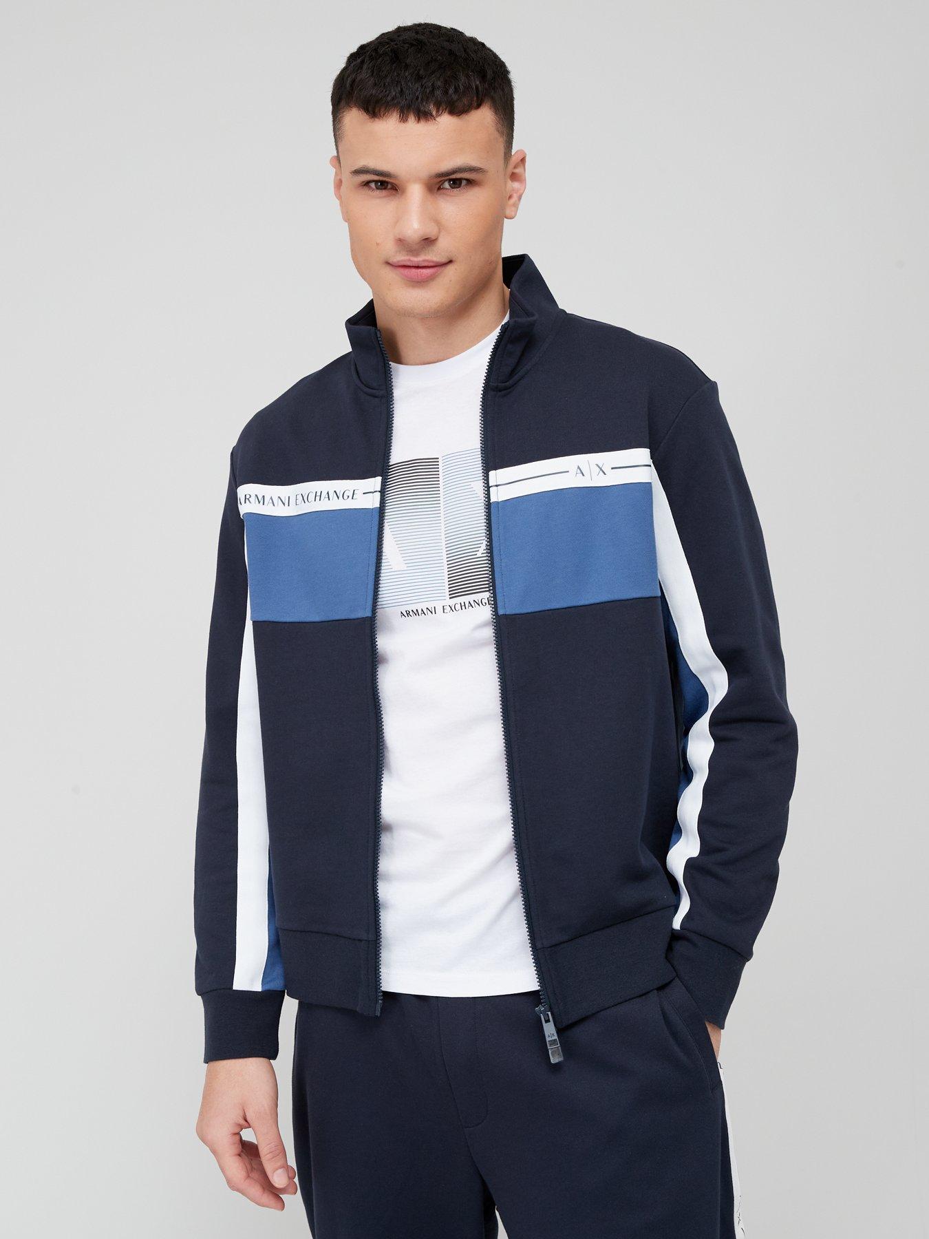 Armani exchange track clearance top