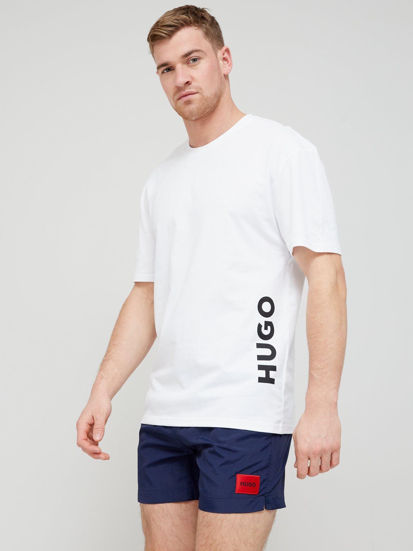 hugo-relaxed-side-logo-t-shirt-white